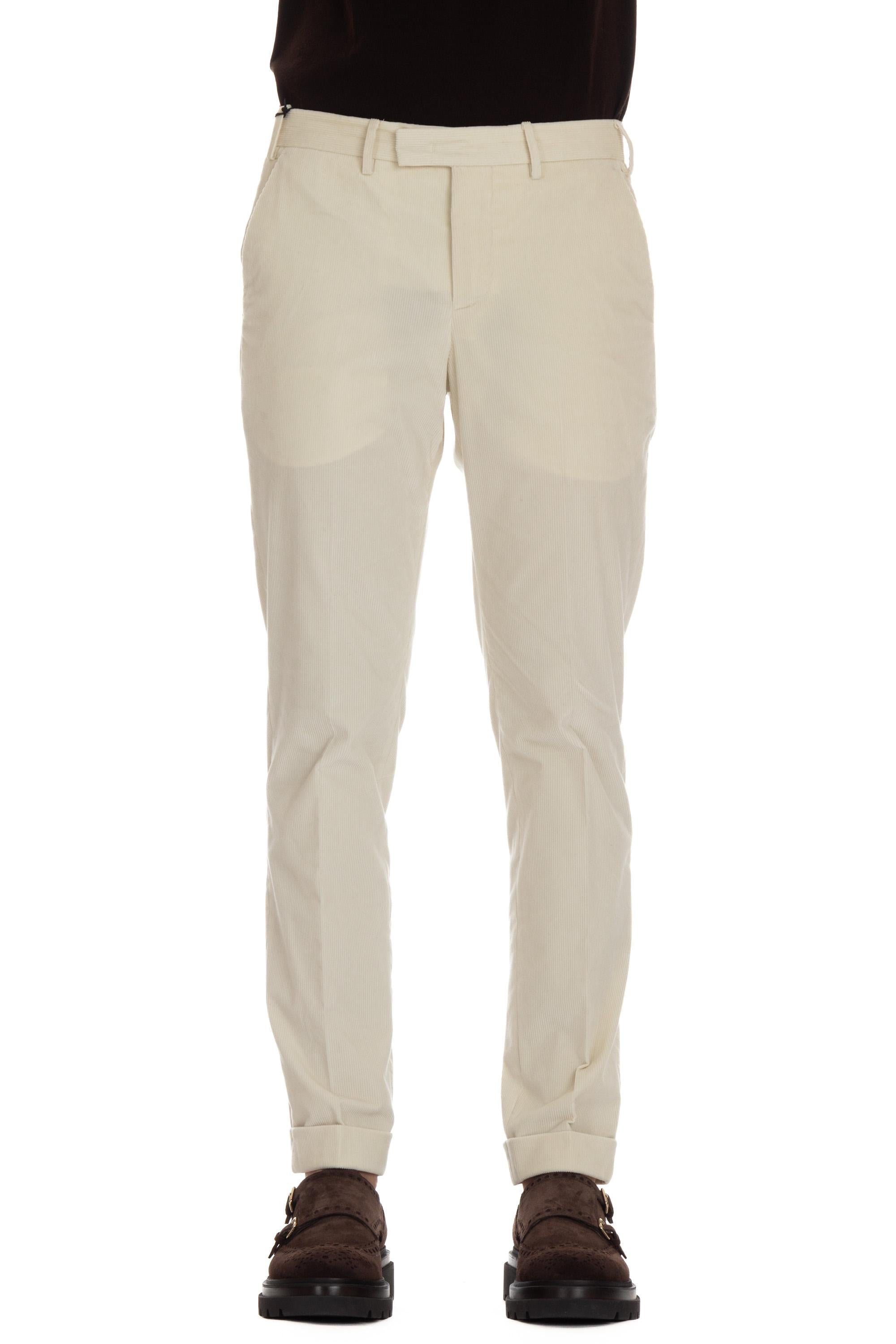 PT Torino Pantalone in velluto soft touch mille righe Master fit ASMAZ00CL1 PG81_ 0010