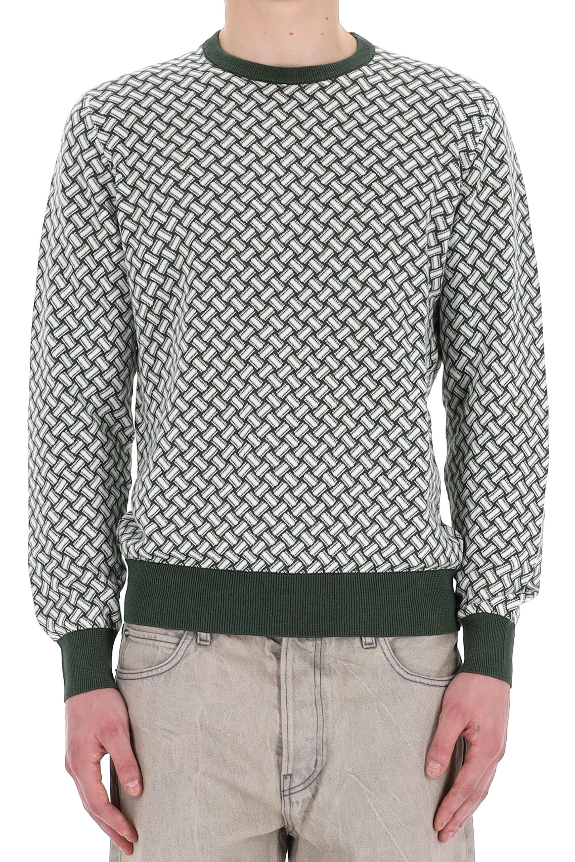 Maglia girocollo biscottino in cotone-lino D9LZ113N-8 B35 Drumohr