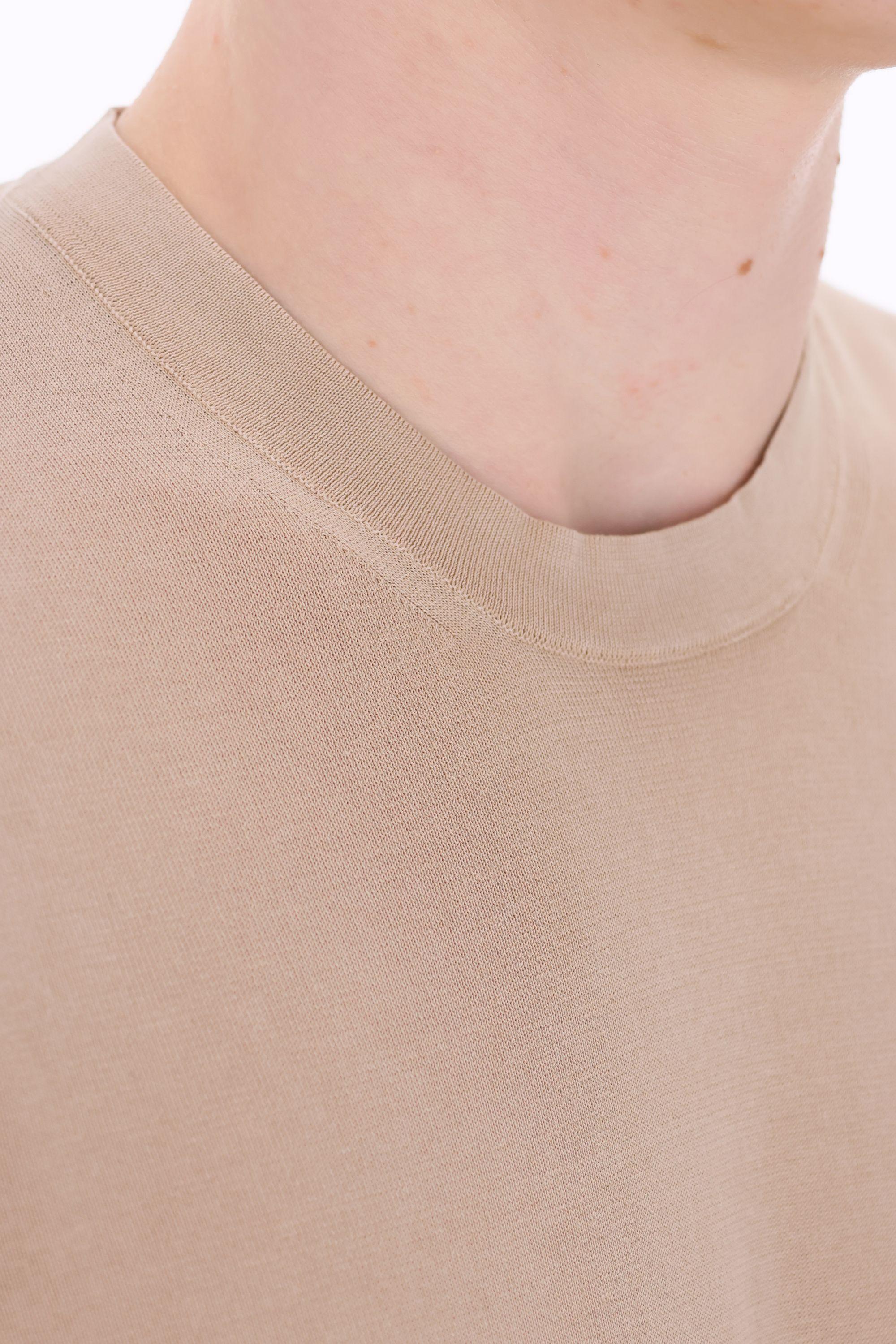 T-shirt in cotone frosted superlight D0GF100N-2 515 Drumohr