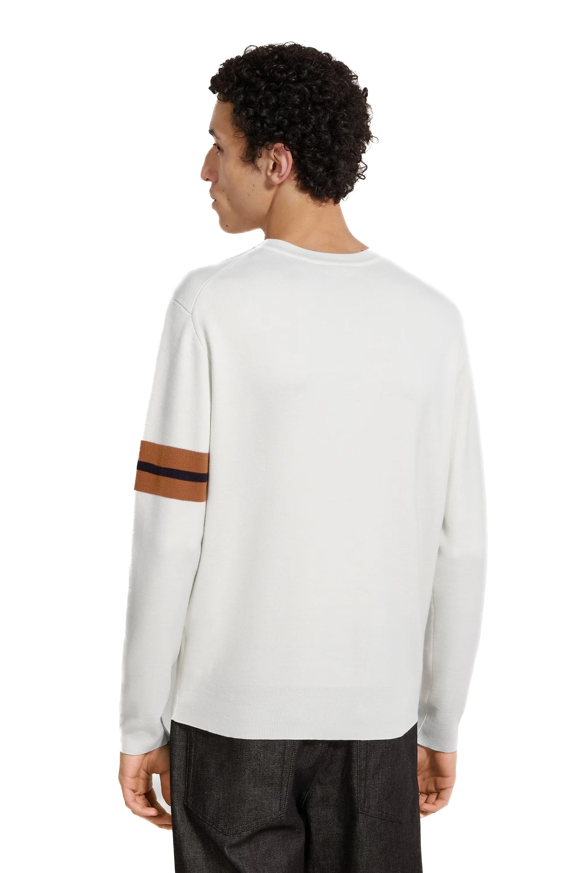 Zegna Maglia girocollo in lana High Performance E8M91 110 N01