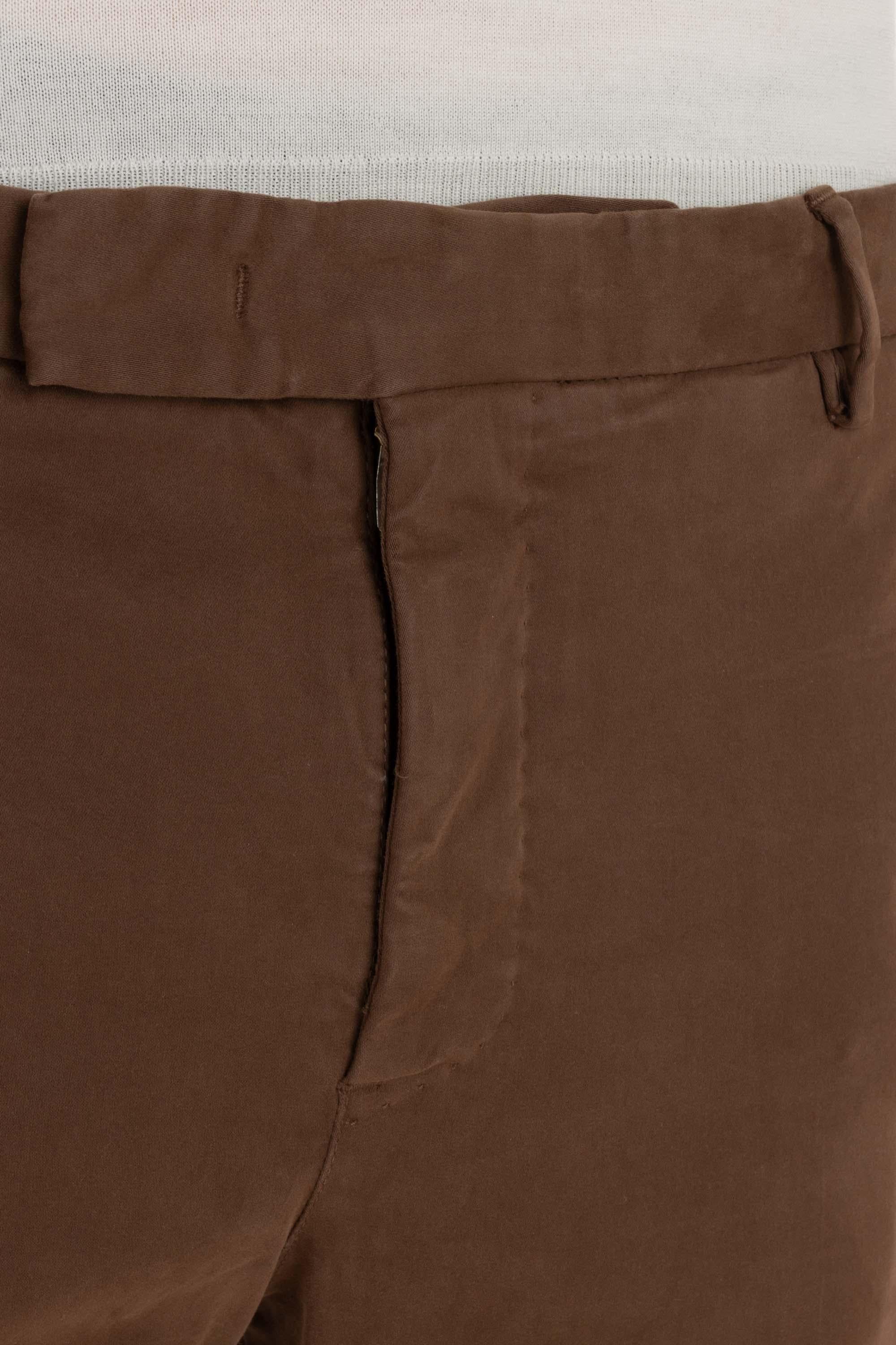 PT Torino Pantalone in rasatello di cotone Dieci fit ATX0Z00FWD NK20_3 Y175