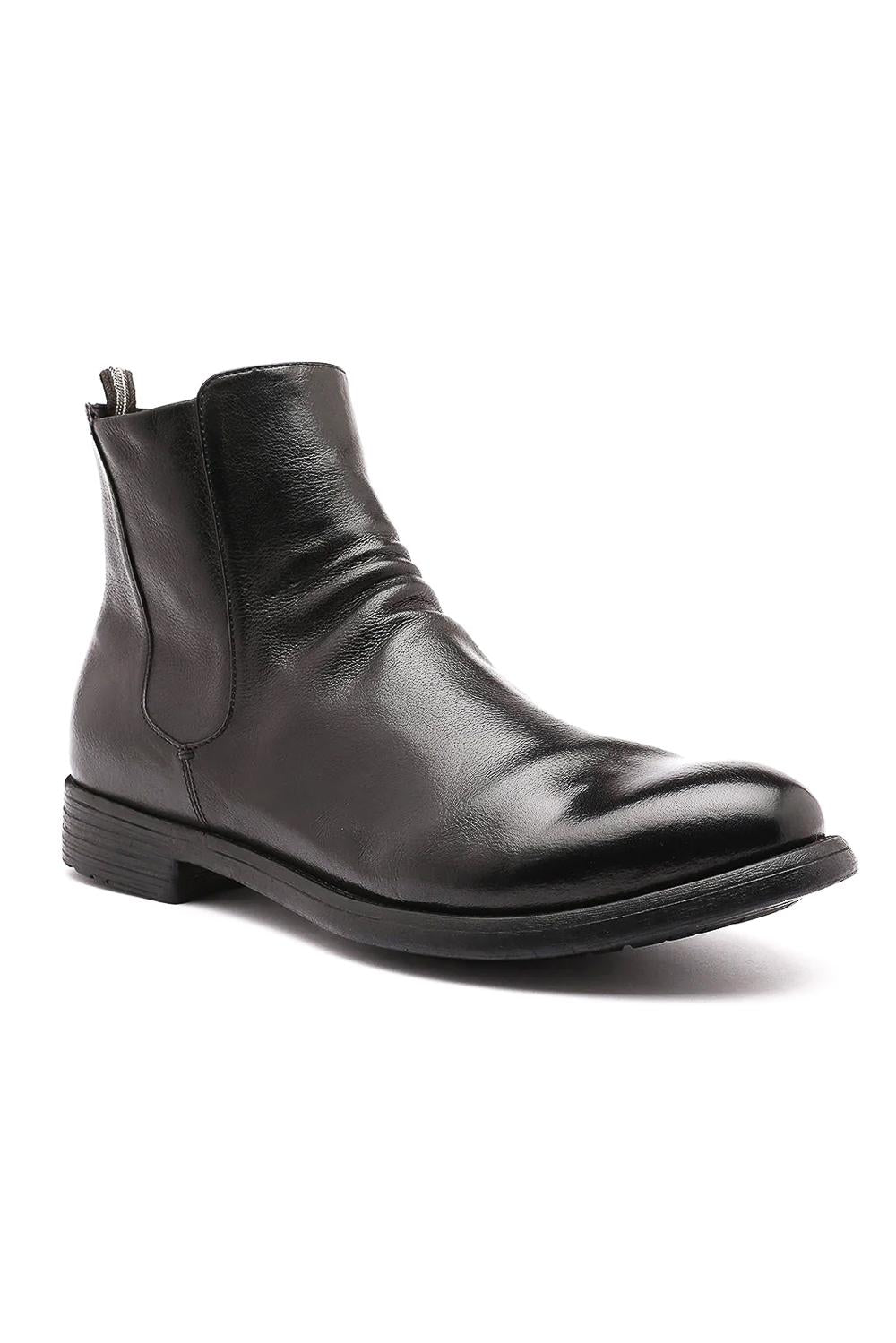Officine Creative Stivaletto in pelle OCUHIVE036IGNIS1000 NERO