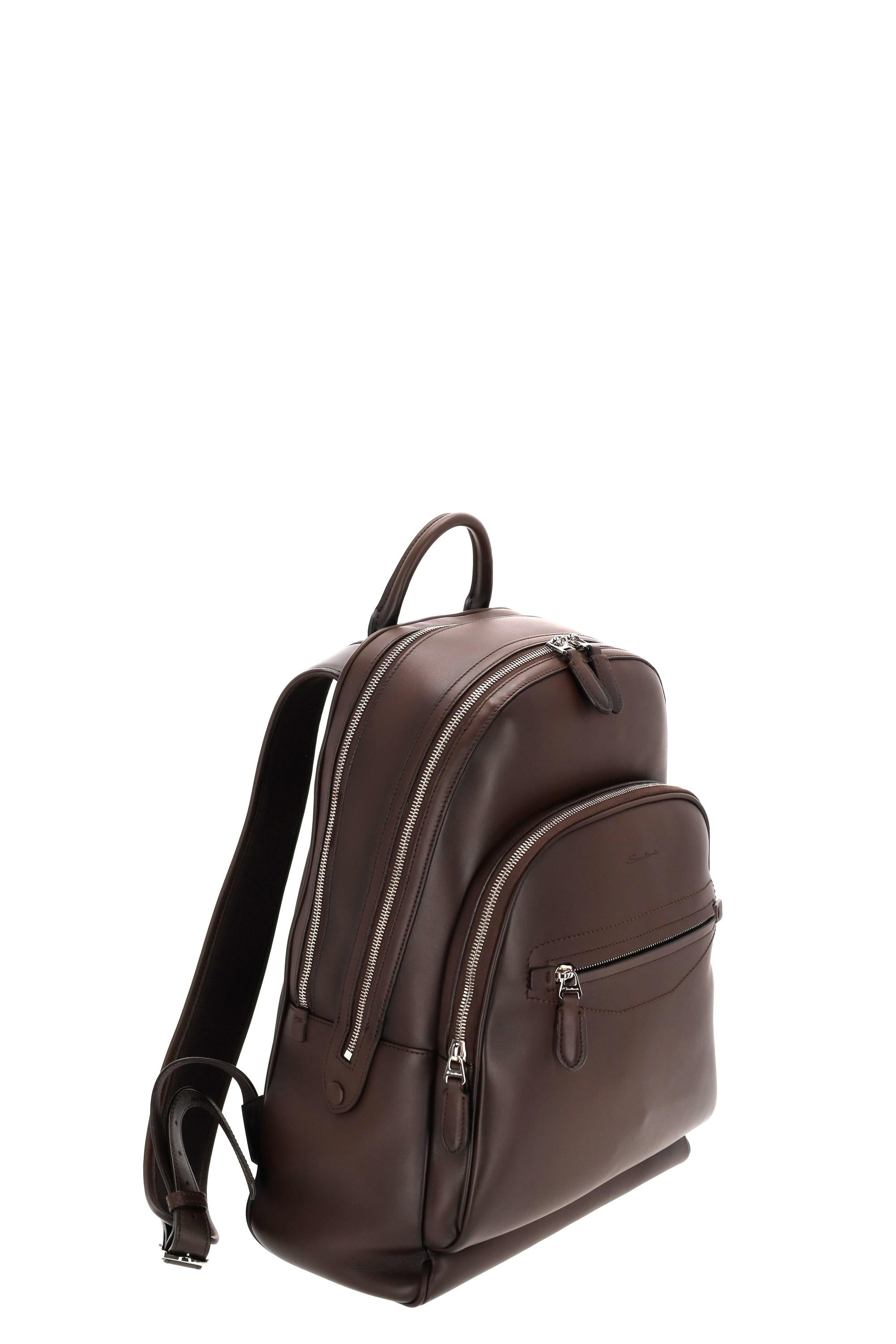 Zaino in pelle UIBBA2647BS S26 Santoni