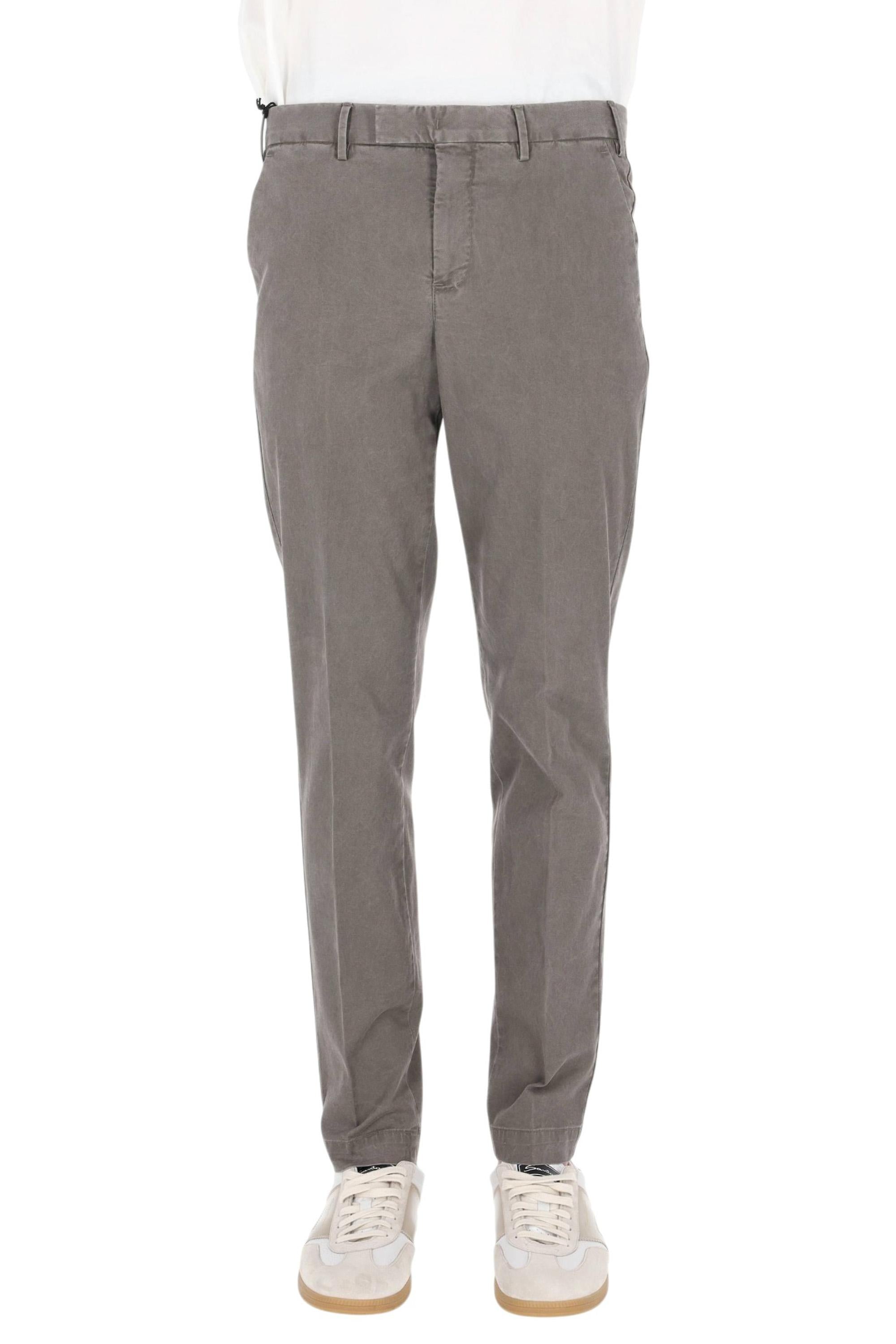 PT Torino Pantalone in tricotina di cotone Master fit COALMAZ00CL1 TU18 0100