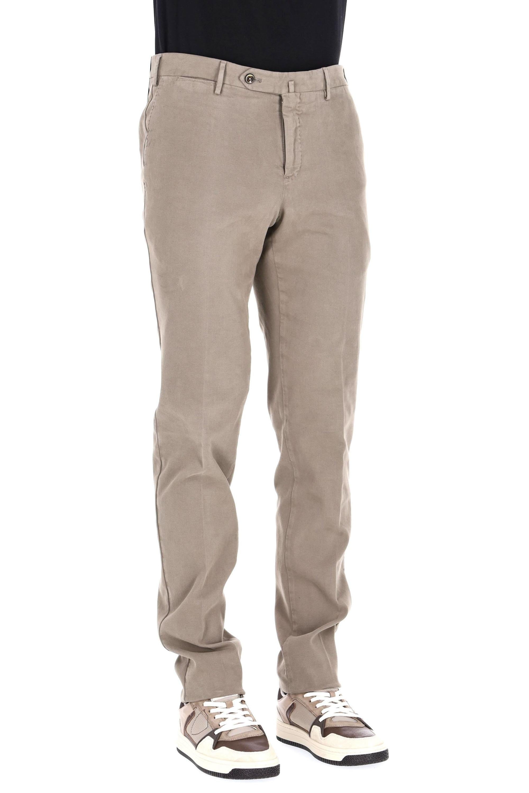 PT Torino Pantalone in cotone micro struttura Slim fit VT01Z00CL1 SD72 Y121