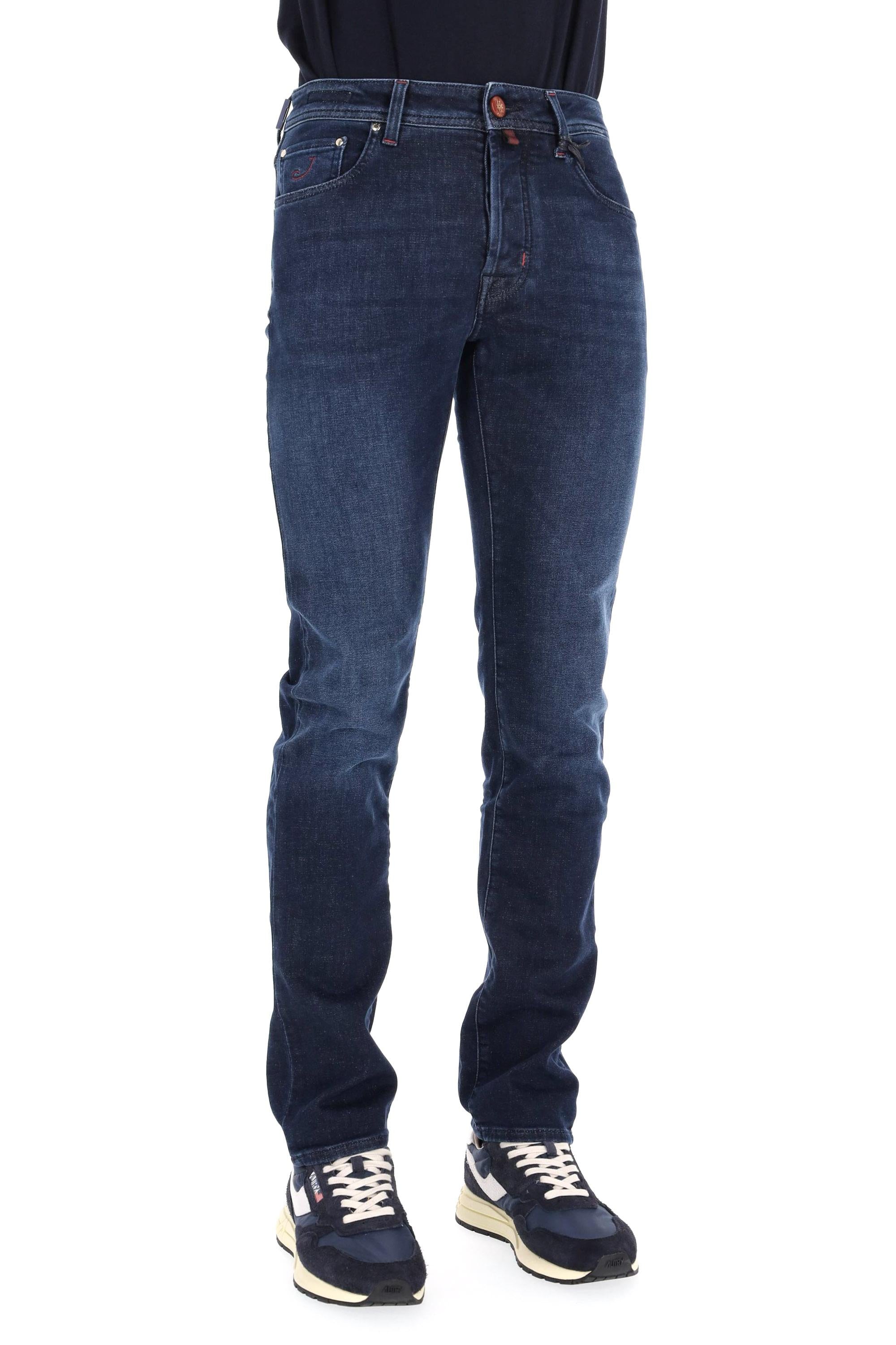 Jacob Cohen Jeans denim in cotone comfort etichetta rossa Bard fit JUM_QE004-057-P3588 100D
