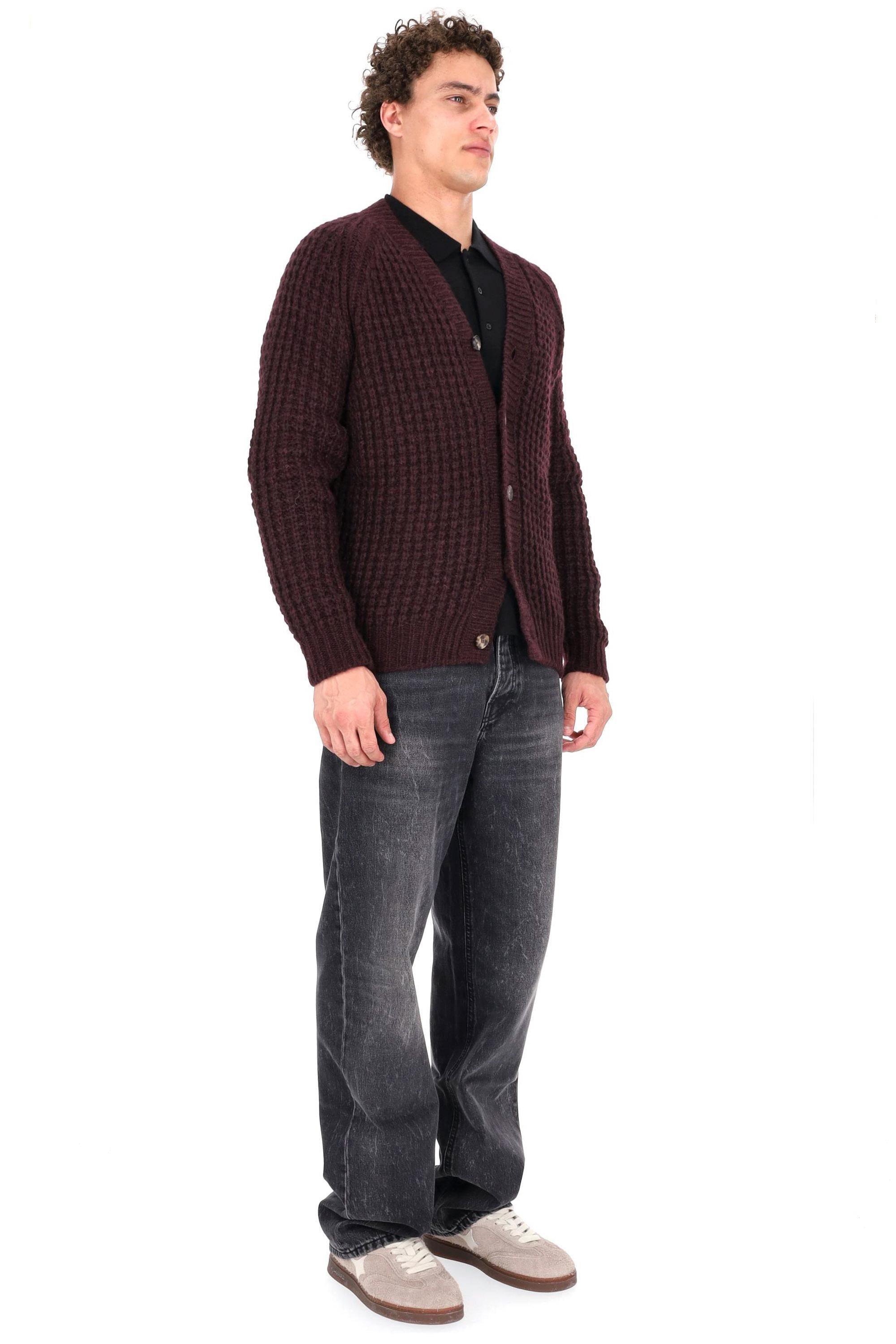 Roberto Collina Cardigan in baby alpaca e lana 3M42110 M4236