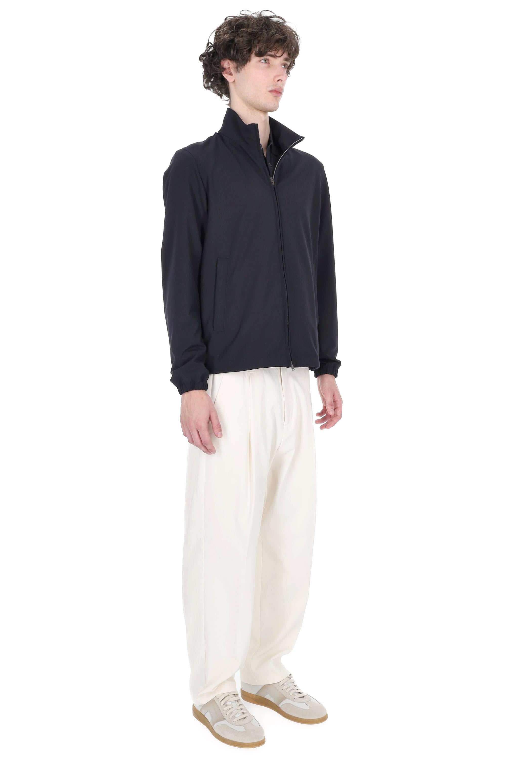 Herno Giubbino bomber Flight in misto lana GI000660U 9200