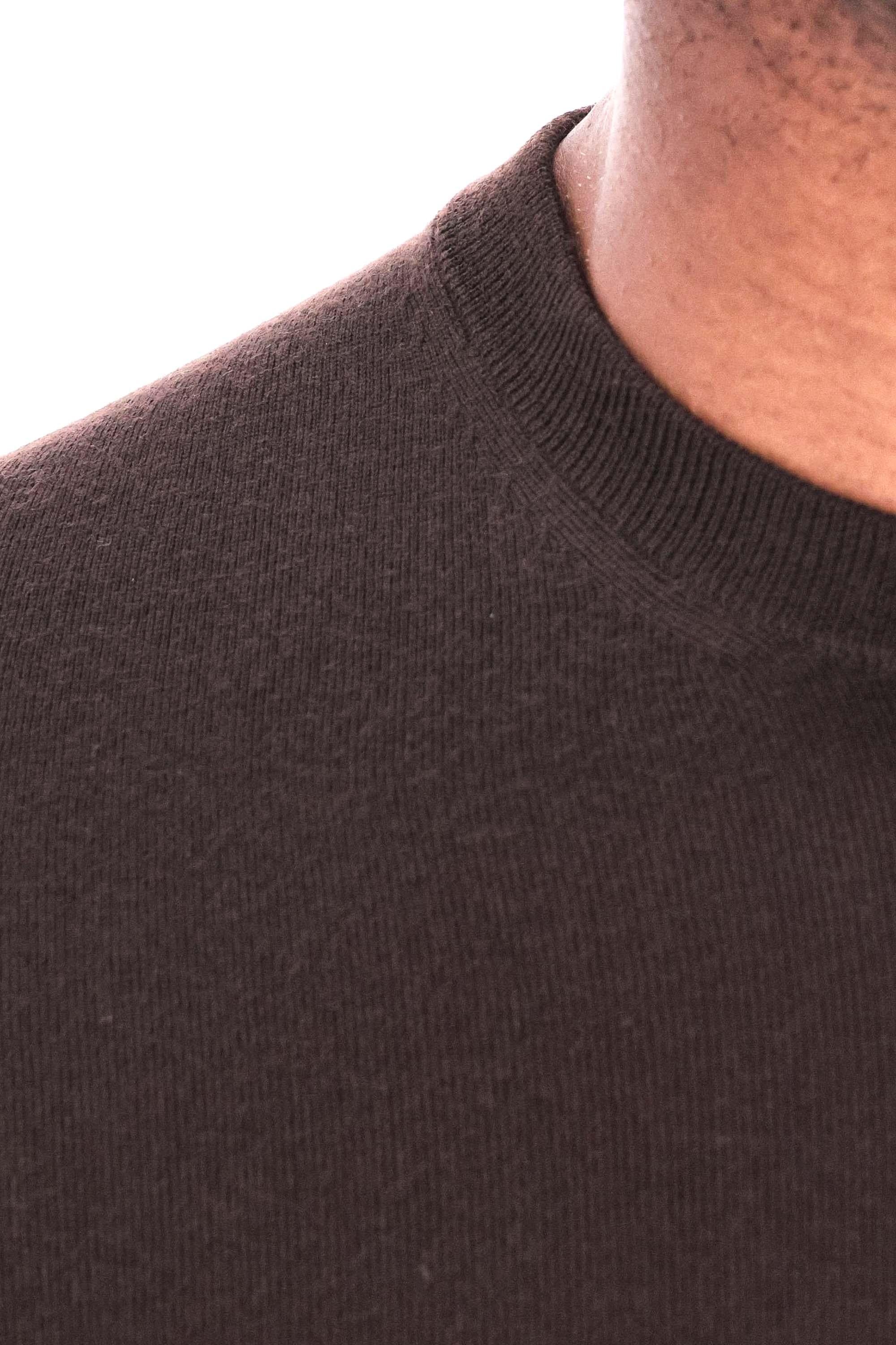 Maglia girocollo in lana Super 140's D0D103L 595 Drumohr