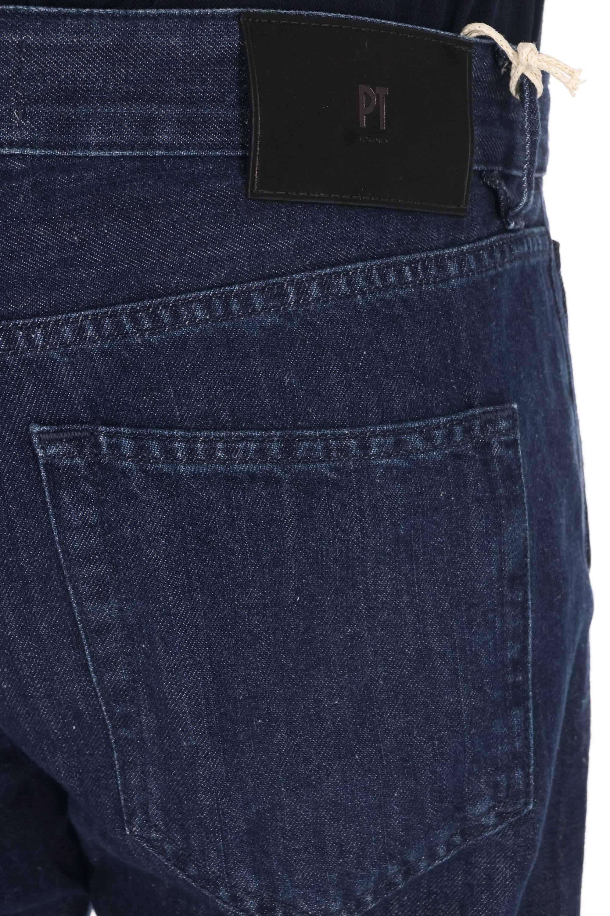 PT Denim Jeans tapered Indie in cotone-lino comfort C5ZP001Z0 OA5510 SK52