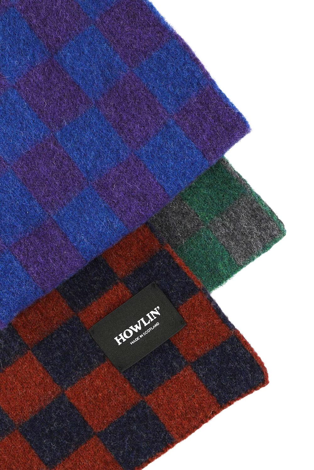 Howlin' Sciarpa in lana shetland COSMIC CHECKERBOARD NEVERMIND