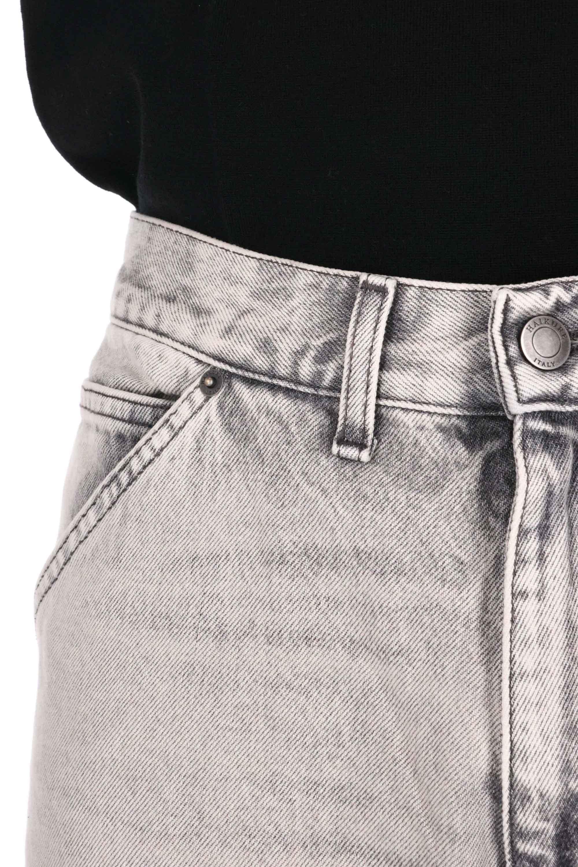 Jeans in puro cotone pearl grey modello Artie 03258DF118 L0896 Haikure