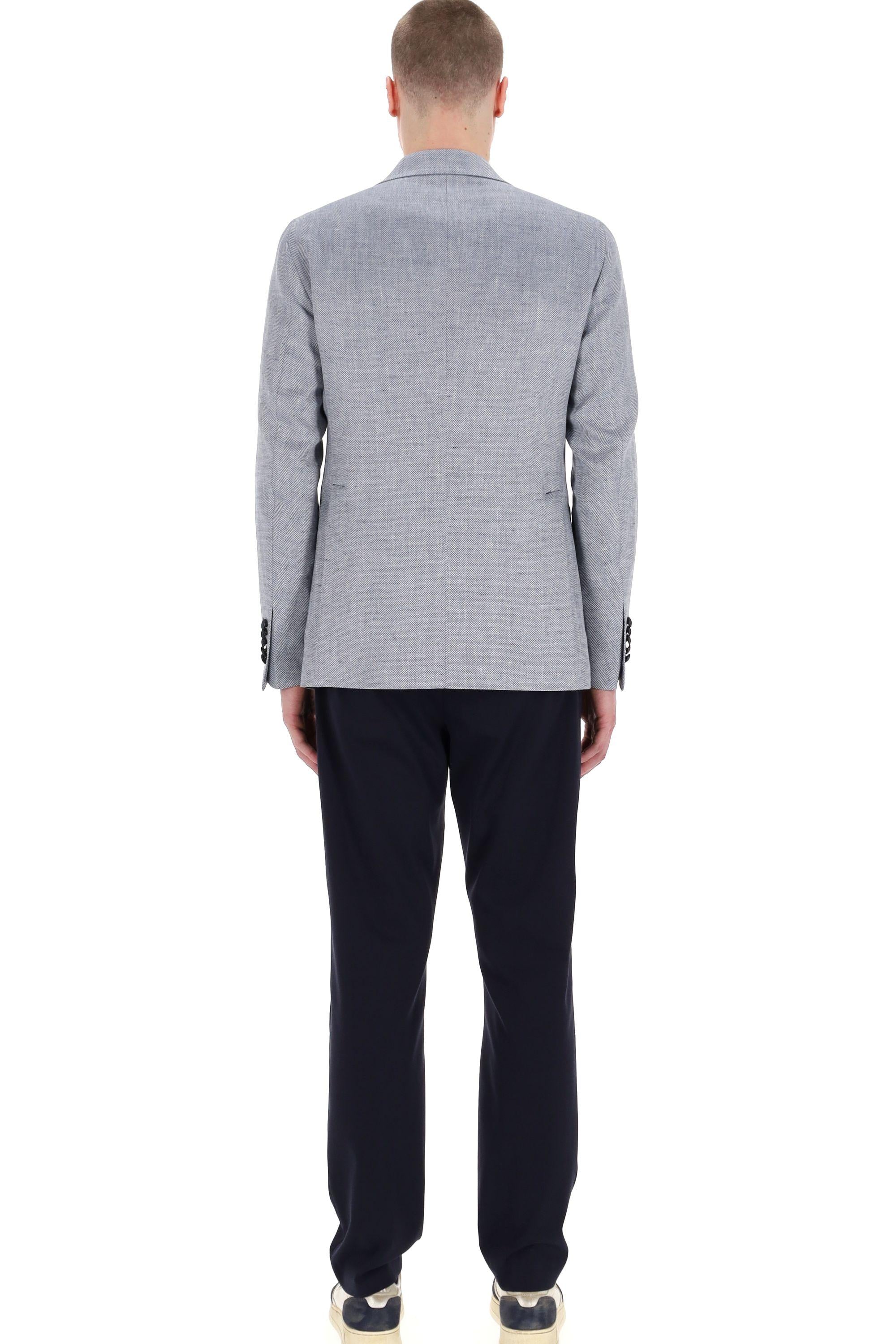 Giacca in lino-cotone linea Pino Lerario G-PL26K-340306-25E360 EI931 Tagliatore