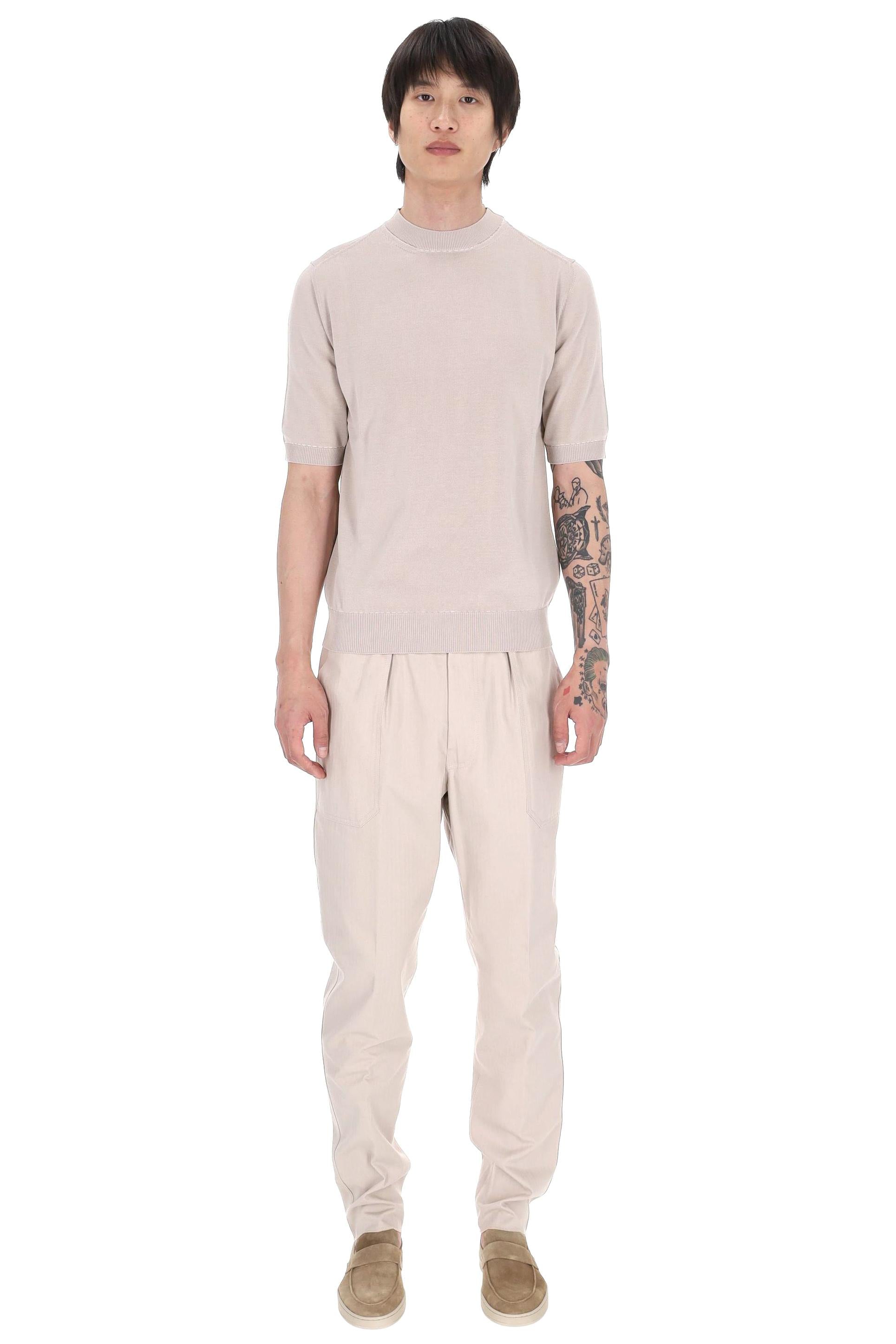 Eleventy T-shirt in cotone punto cavallo M76MAGM27 MAG0M015/2 02-01