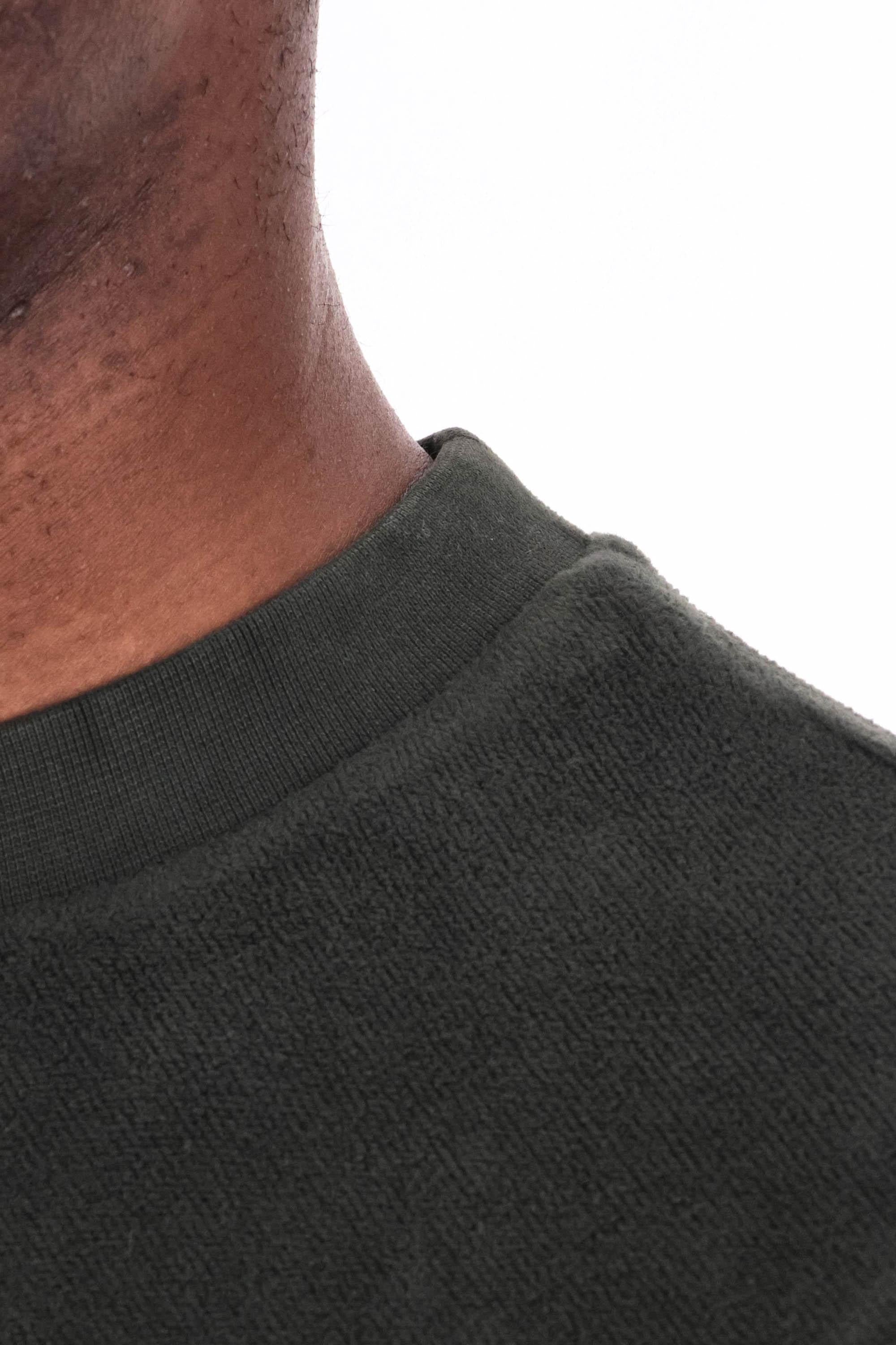 Felpa girocollo in cotone brushed MSS249A00-6614G/2 978 CP Company