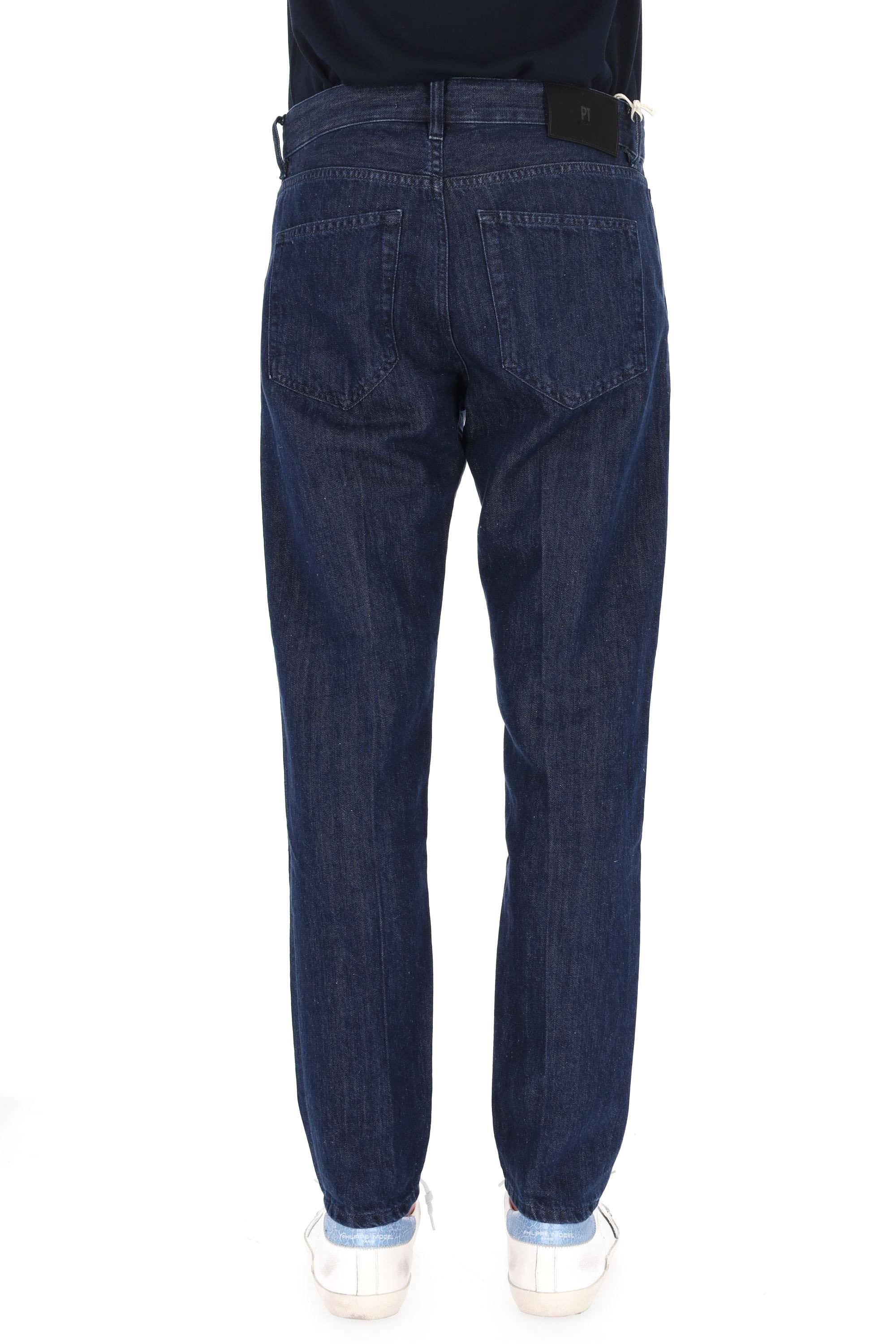 PT Denim Jeans tapered Indie in cotone-lino comfort C5ZP001Z0 OA5510 SK52