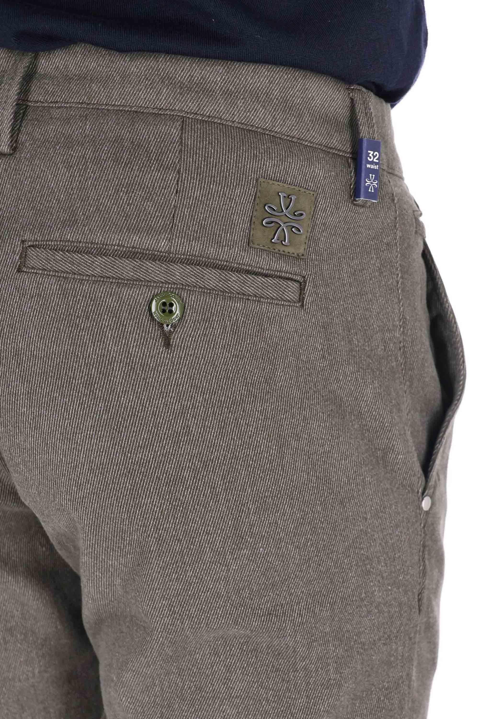 Jacob Cohen 5 tasche color in cotone diagonale mod. Bobby JUM_P0001-001-S4300/2 R40