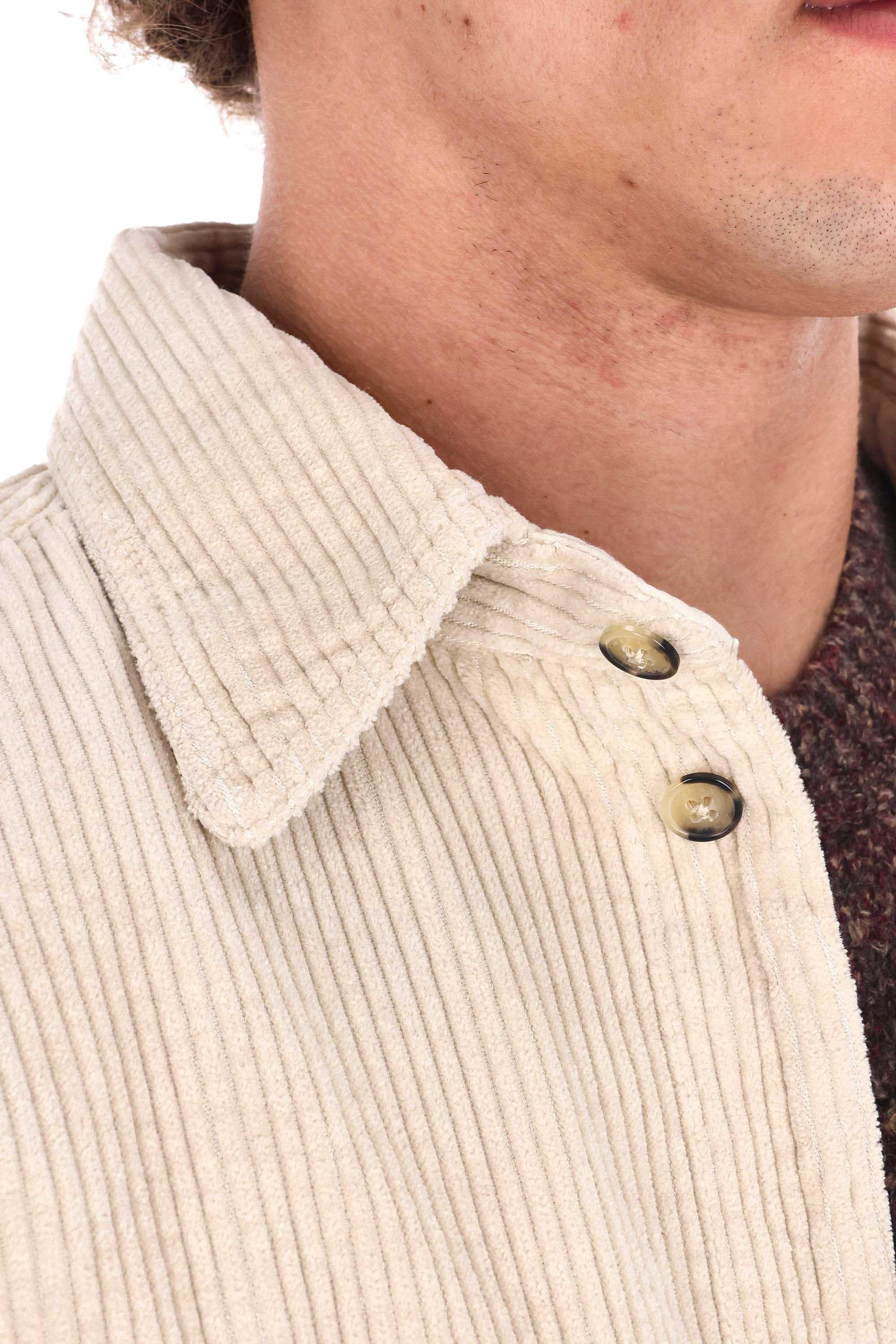 Isabel Marant Overshirt in velluto modello Nario CH0198HA-B4G03H 23EC