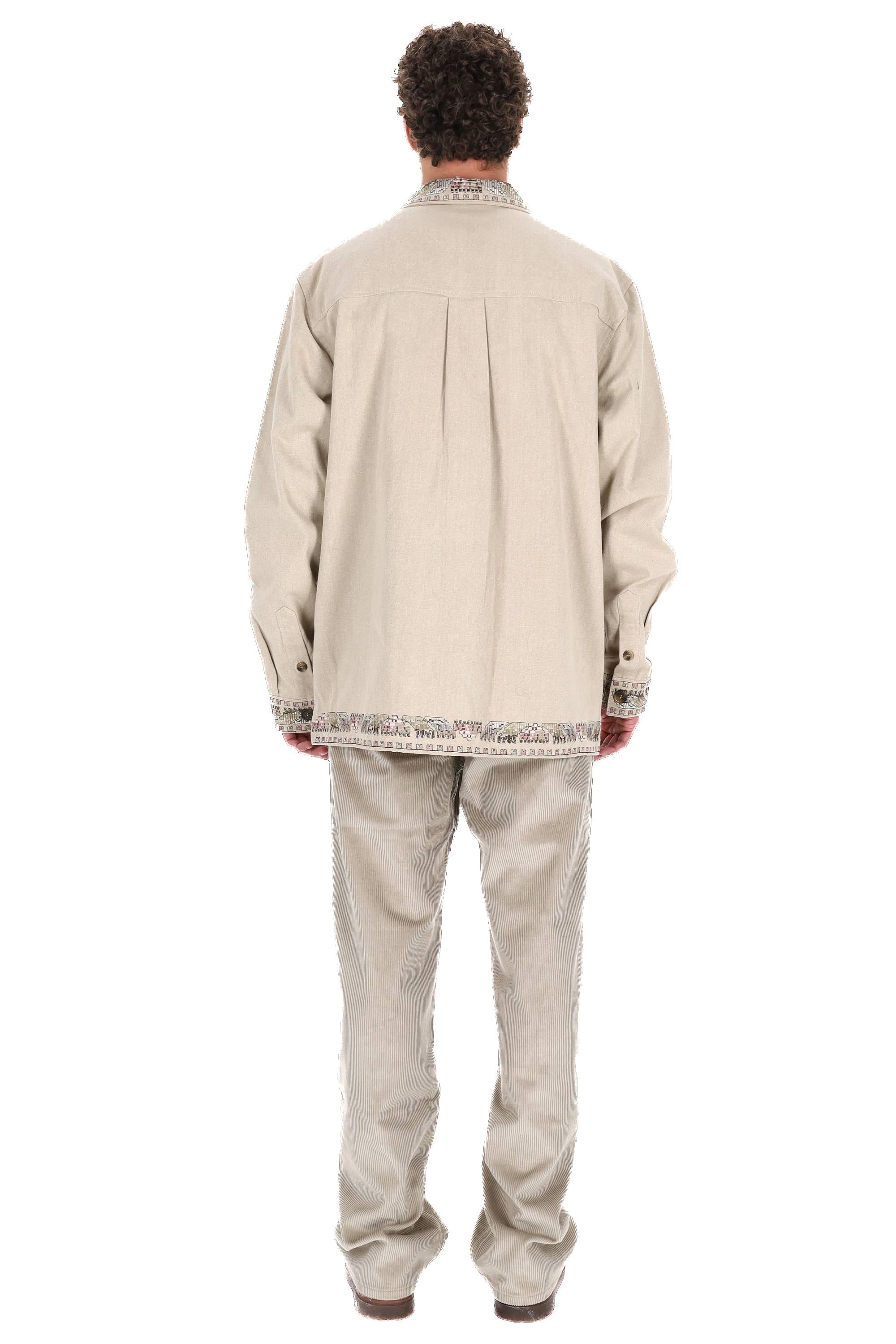 Isabel Marant Overshirt ricamata over fit VE0588HA-C3I03H 23EC