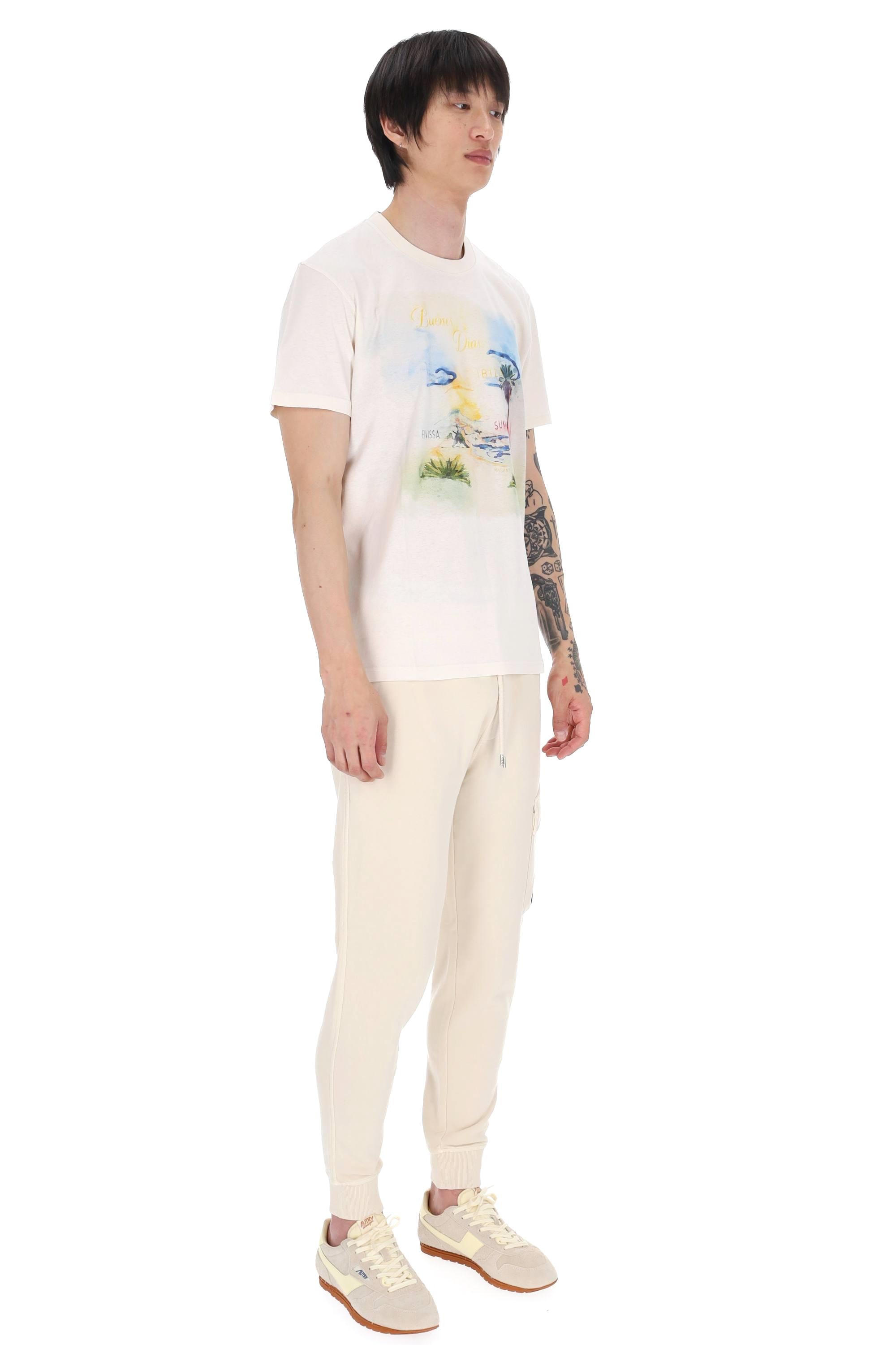 Isabel Marant T-shirt in cotone Ibiza mod. Honore TS0052HB-D1N08H 23EC