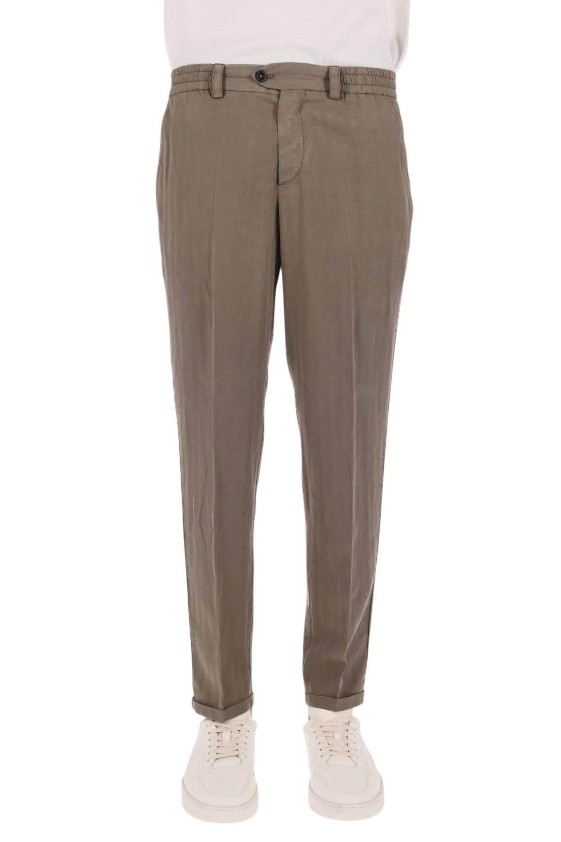 PT Torino Pantalone a resca in lyocell-lino-cotone The Rebel fit CORTRBB30RWL SD61-2 Y121