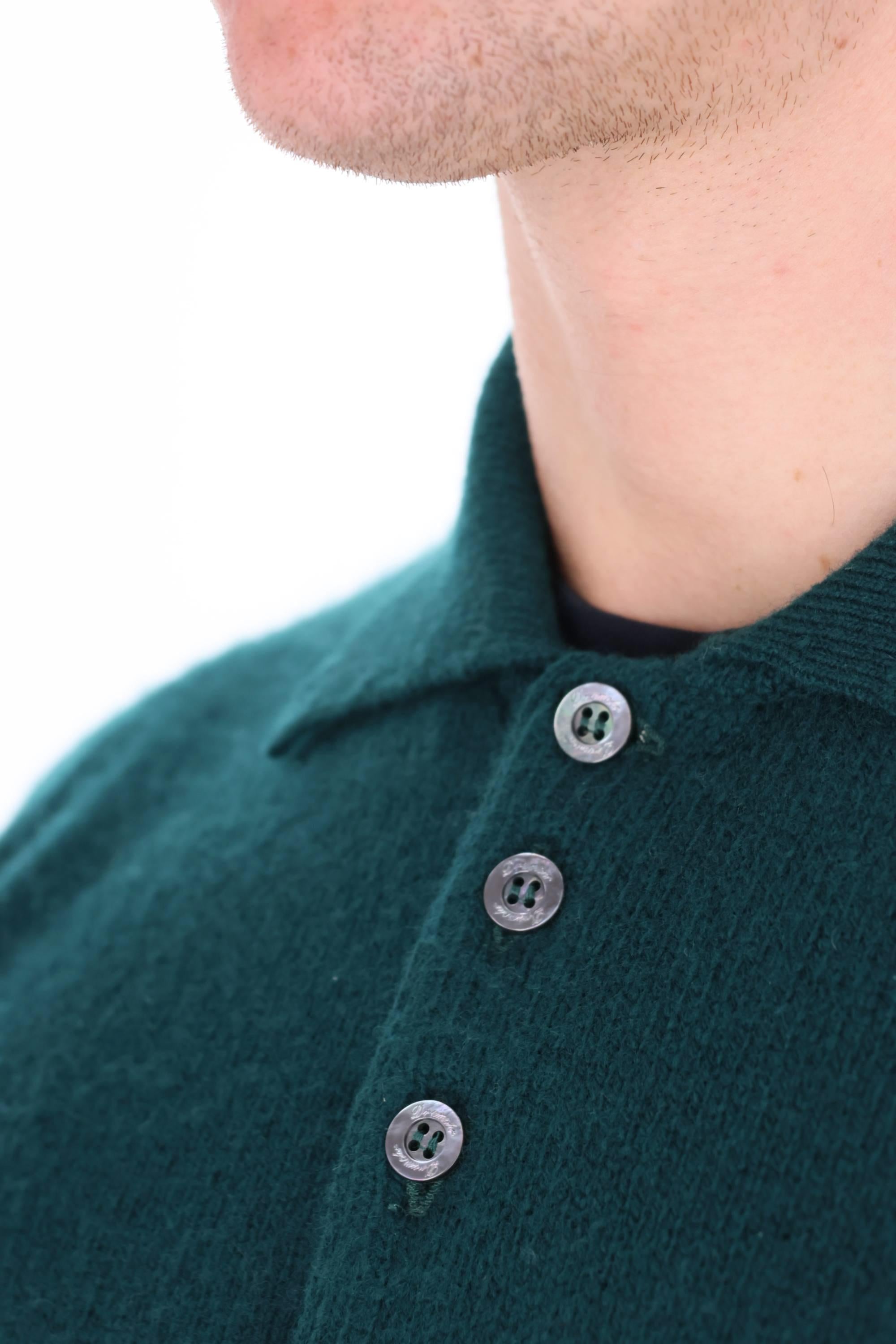Drumohr Polo maglieria in lana di agnello D4W145.9 490