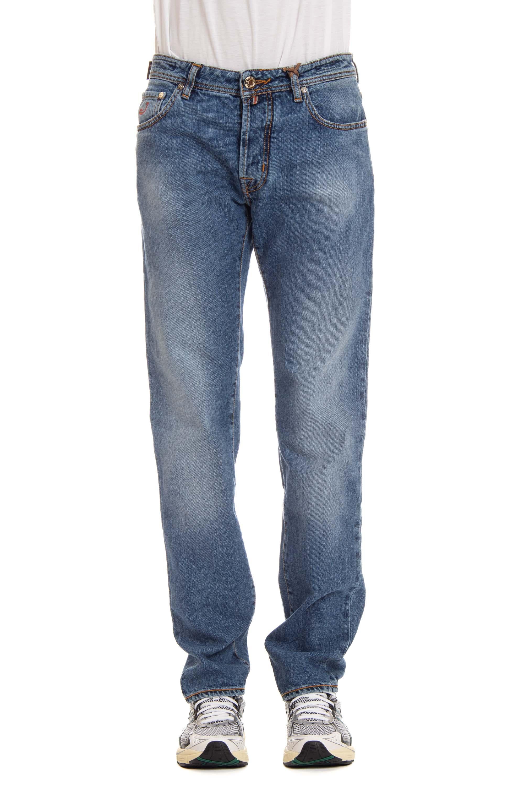 Jacob Cohen Jeans Limited Edition etichetta senape modello Bard L04 30 S 3746 BARD 881D