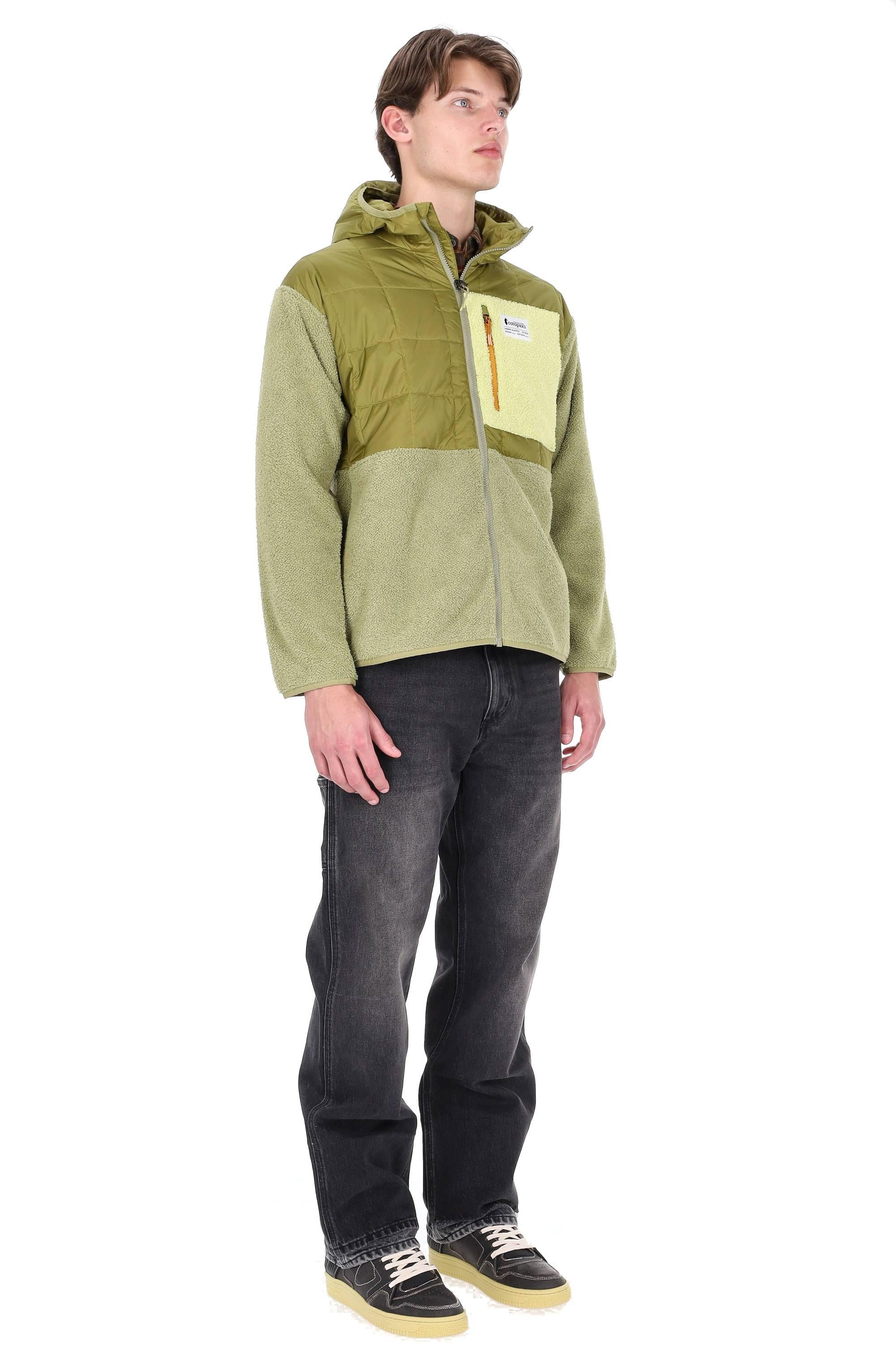 Cotopaxi Full zip in orsetto con cappuccio mod. Trico F21471M81 SEED
