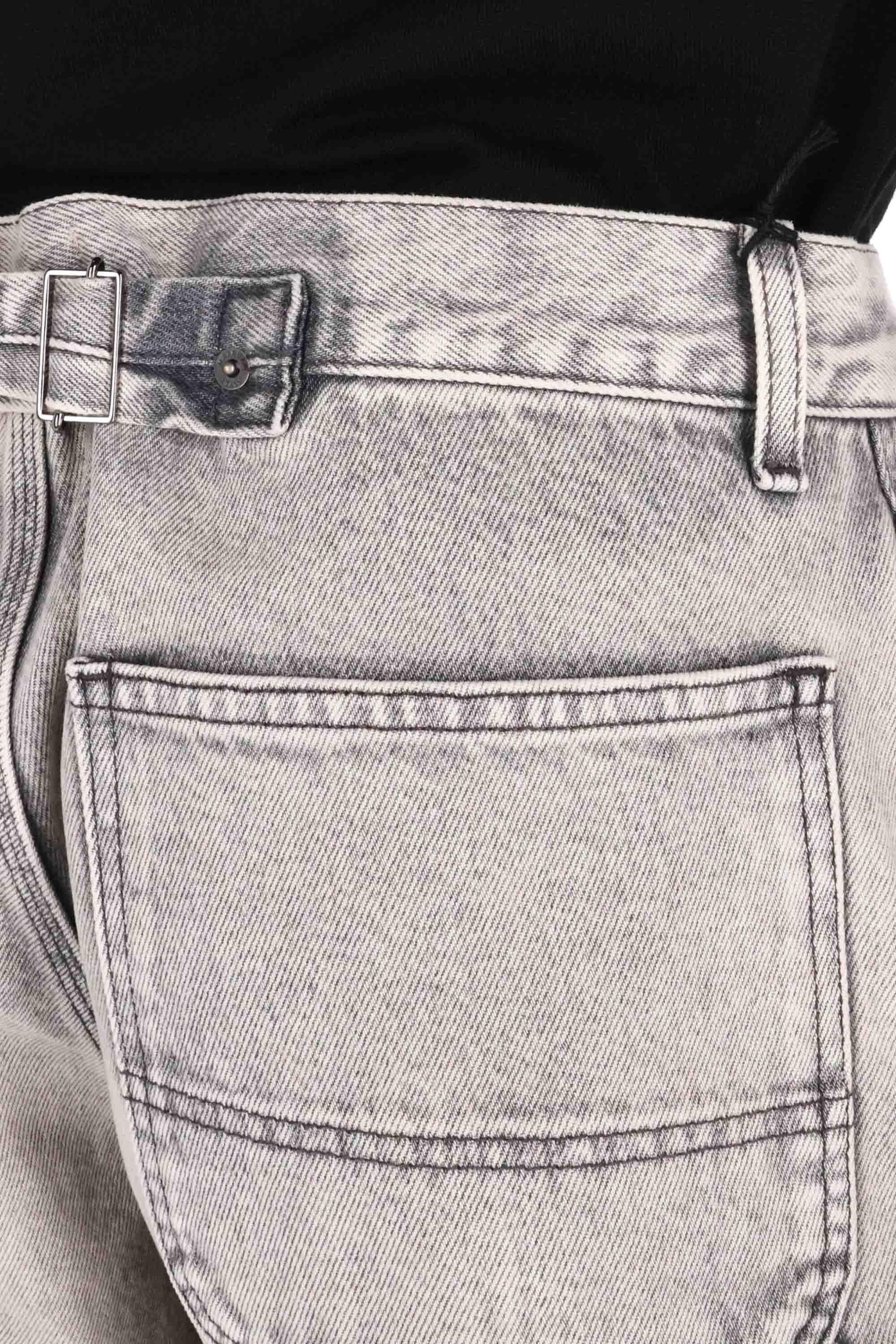 Jeans in puro cotone pearl grey modello Artie 03258DF118 L0896 Haikure