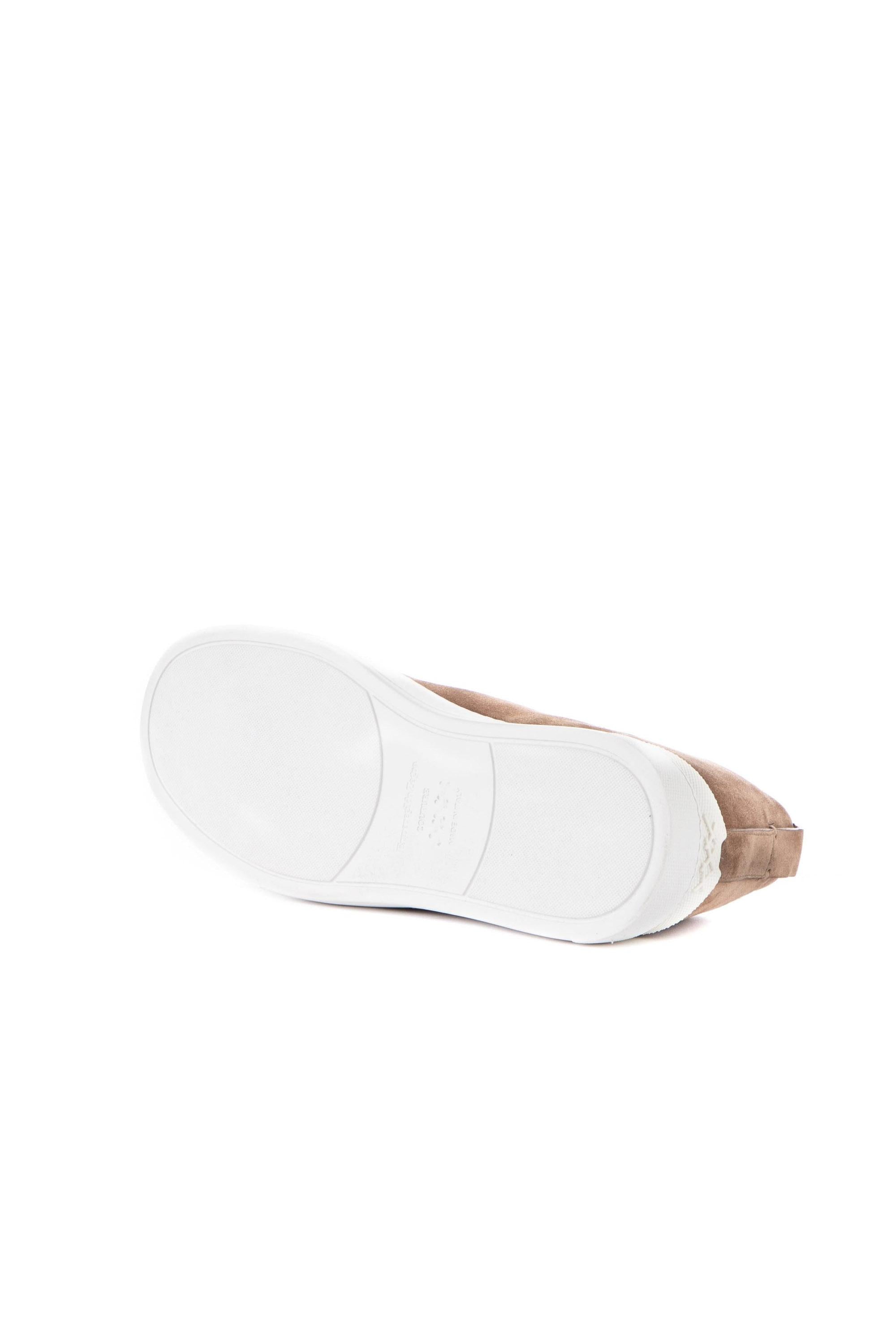 Zegna Sneakers triple stitch in camoscio supersoft LHSOY A4667X NEW COC