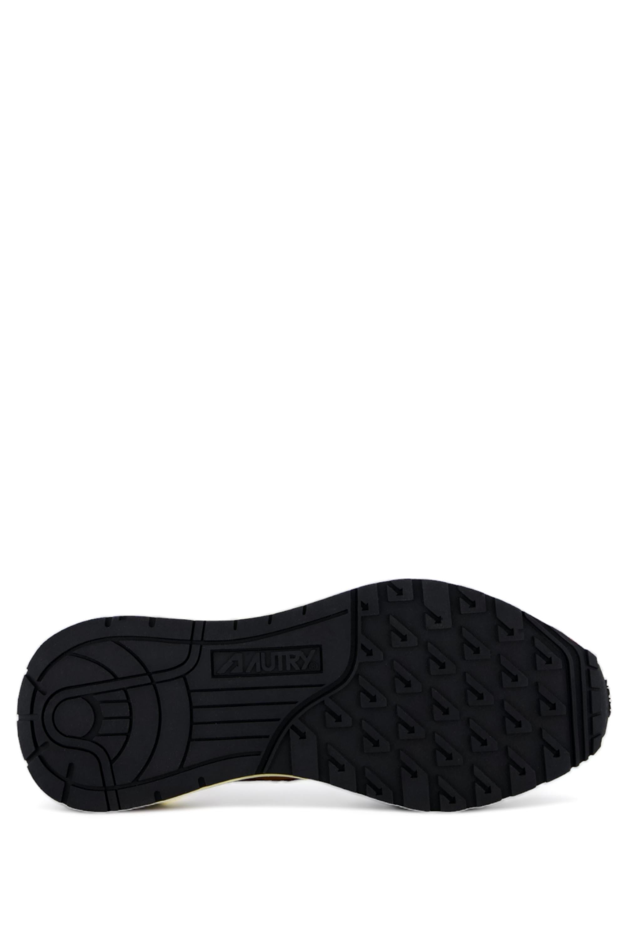 Autry Running Reelwind rossa in nylon e camoscio WWLM HN07 CRDNL/BLK