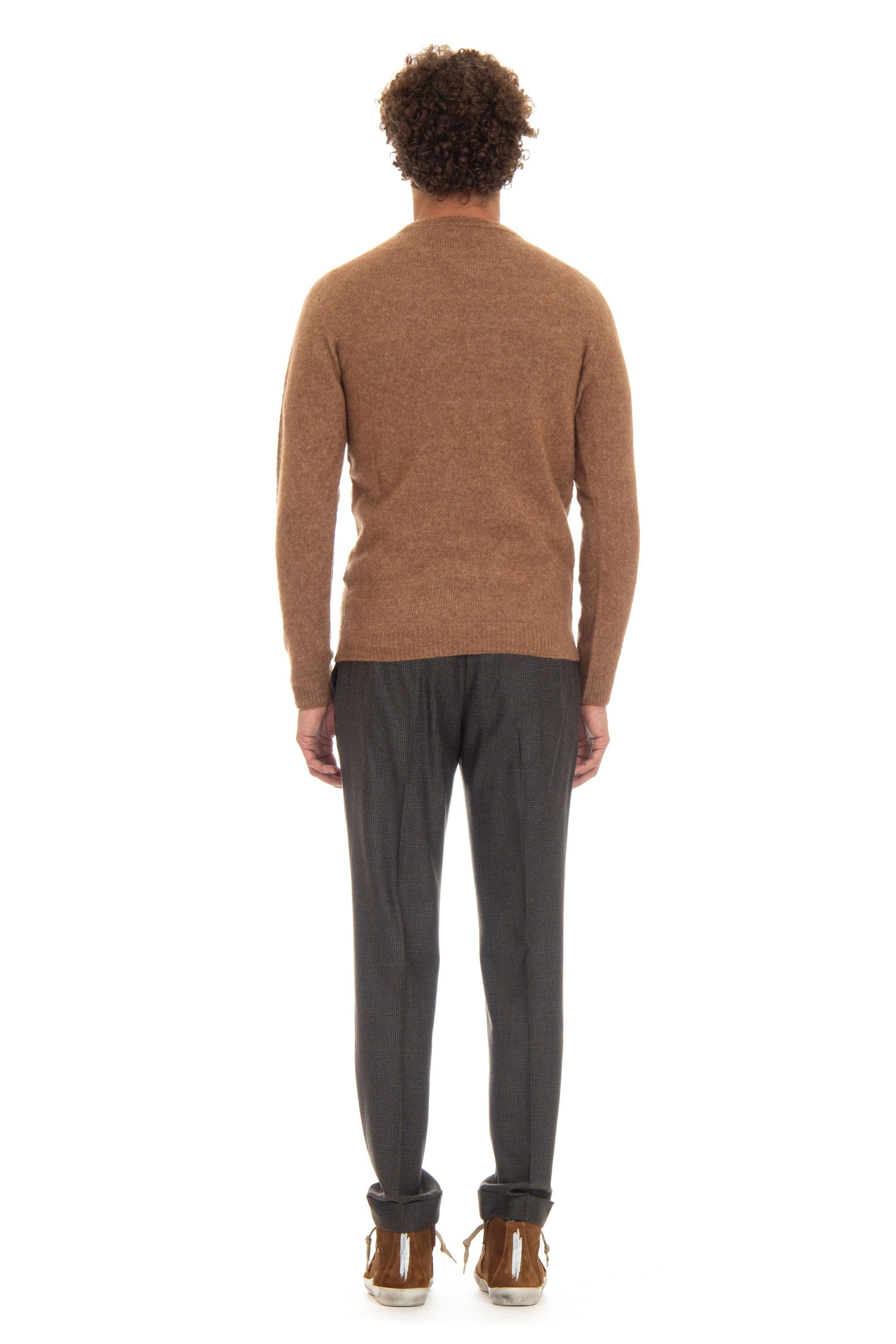 Maglia girocollo in cashmere-seta nuvola RA32001 RA3206 Roberto Collina