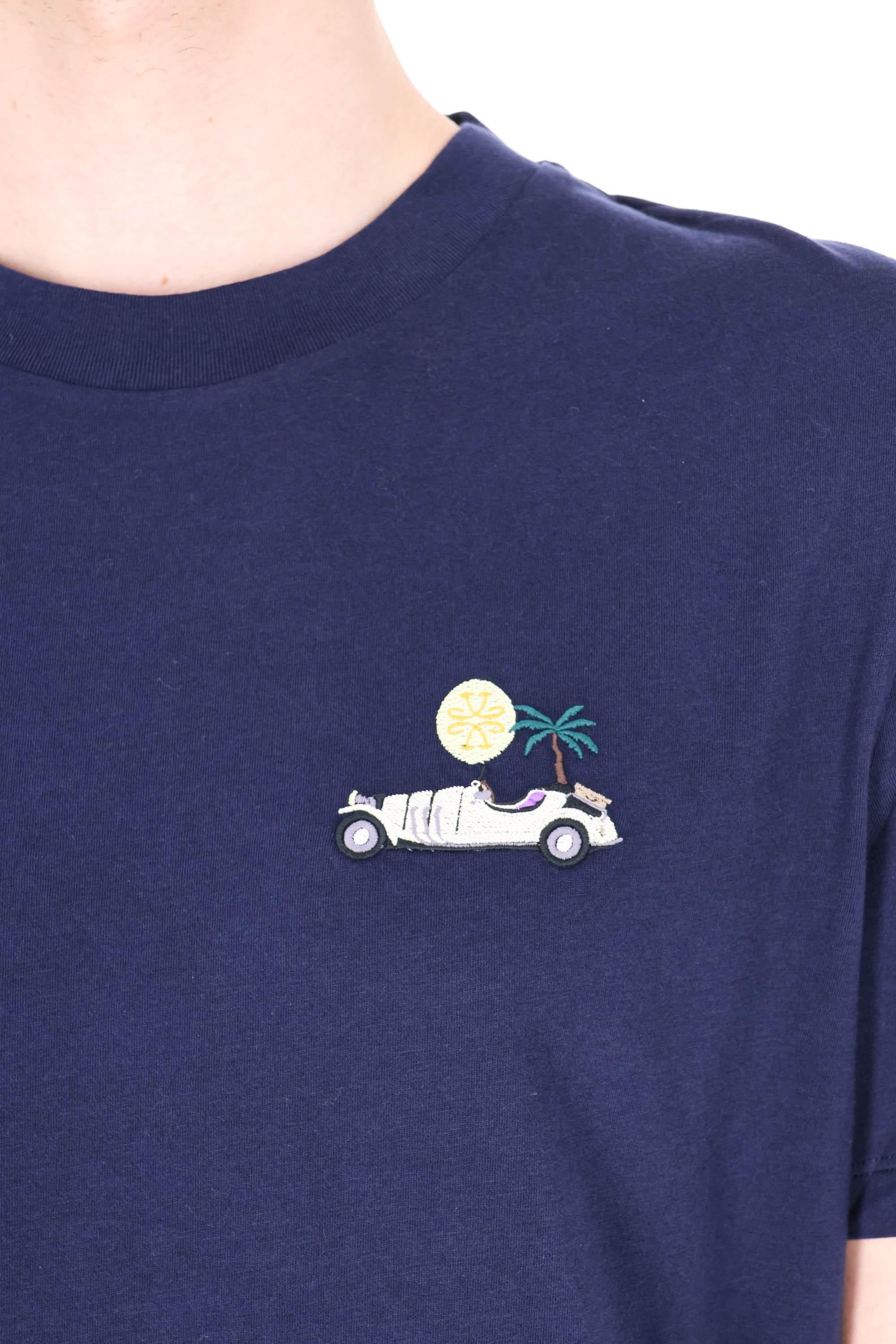 Jacob Cohen T-shirt in cotone "auto cabrio" linea Resort 4R002-003-M4530/2 Y73