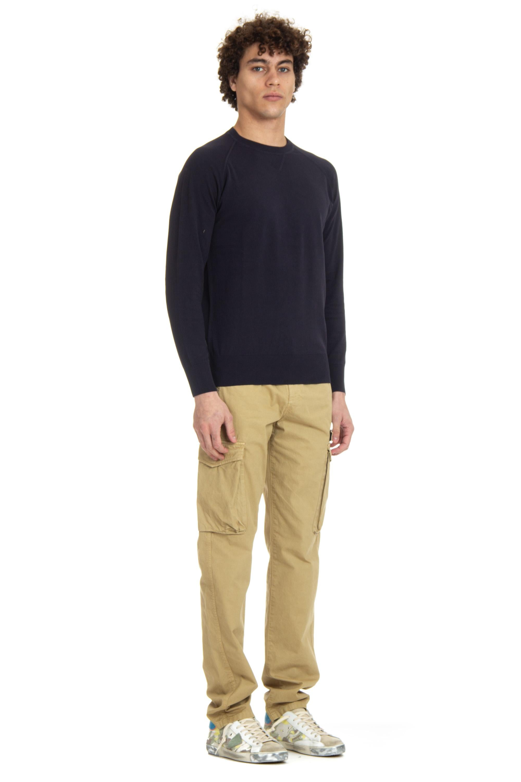 Maglia girocollo in cotone punto felpa M039 3371 01098 Aspesi