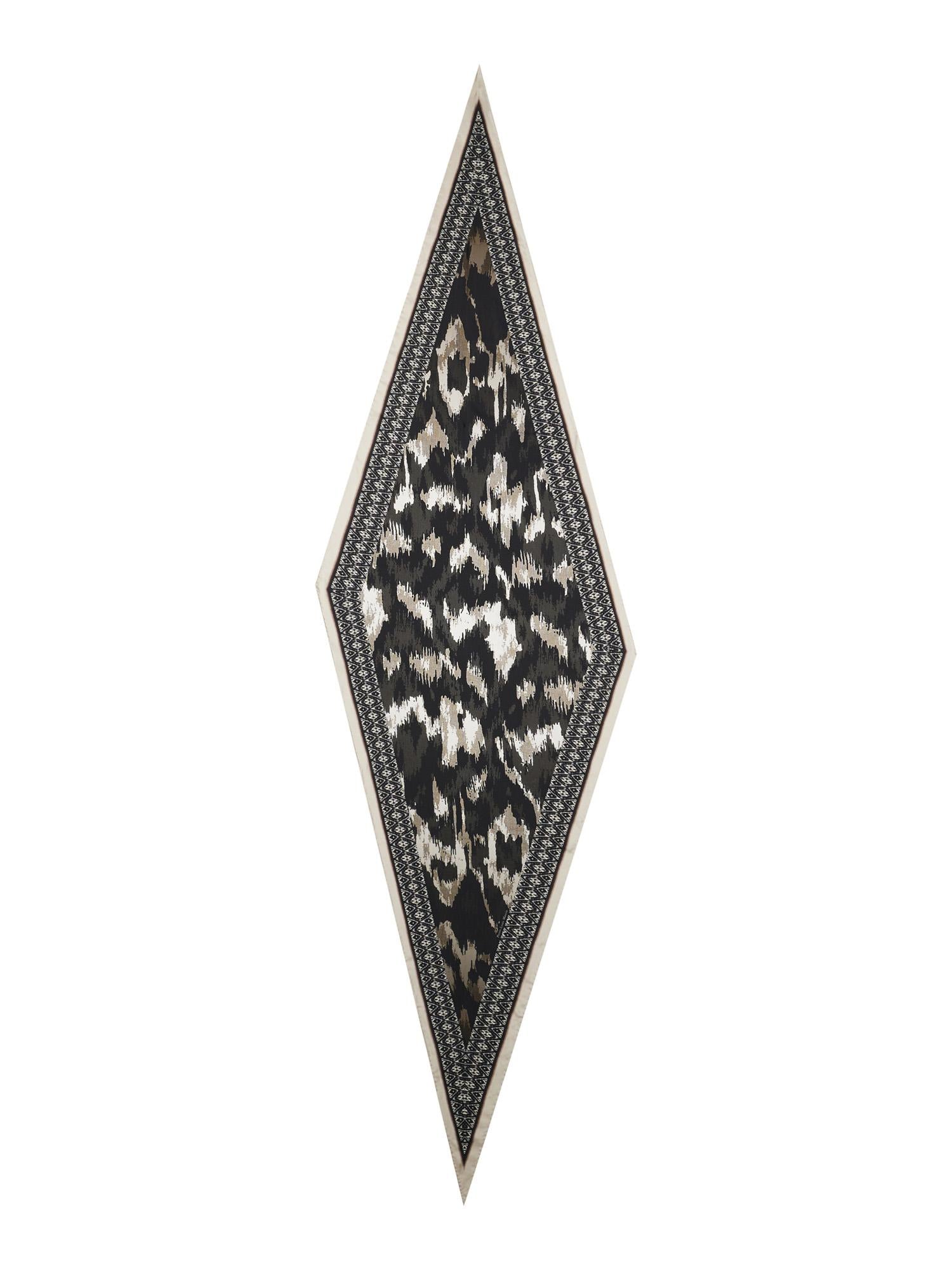 Pierre-Louis Mascia Sciarpa triangolino artigianale mod. Aloeuw in pura seta 515817 101-18