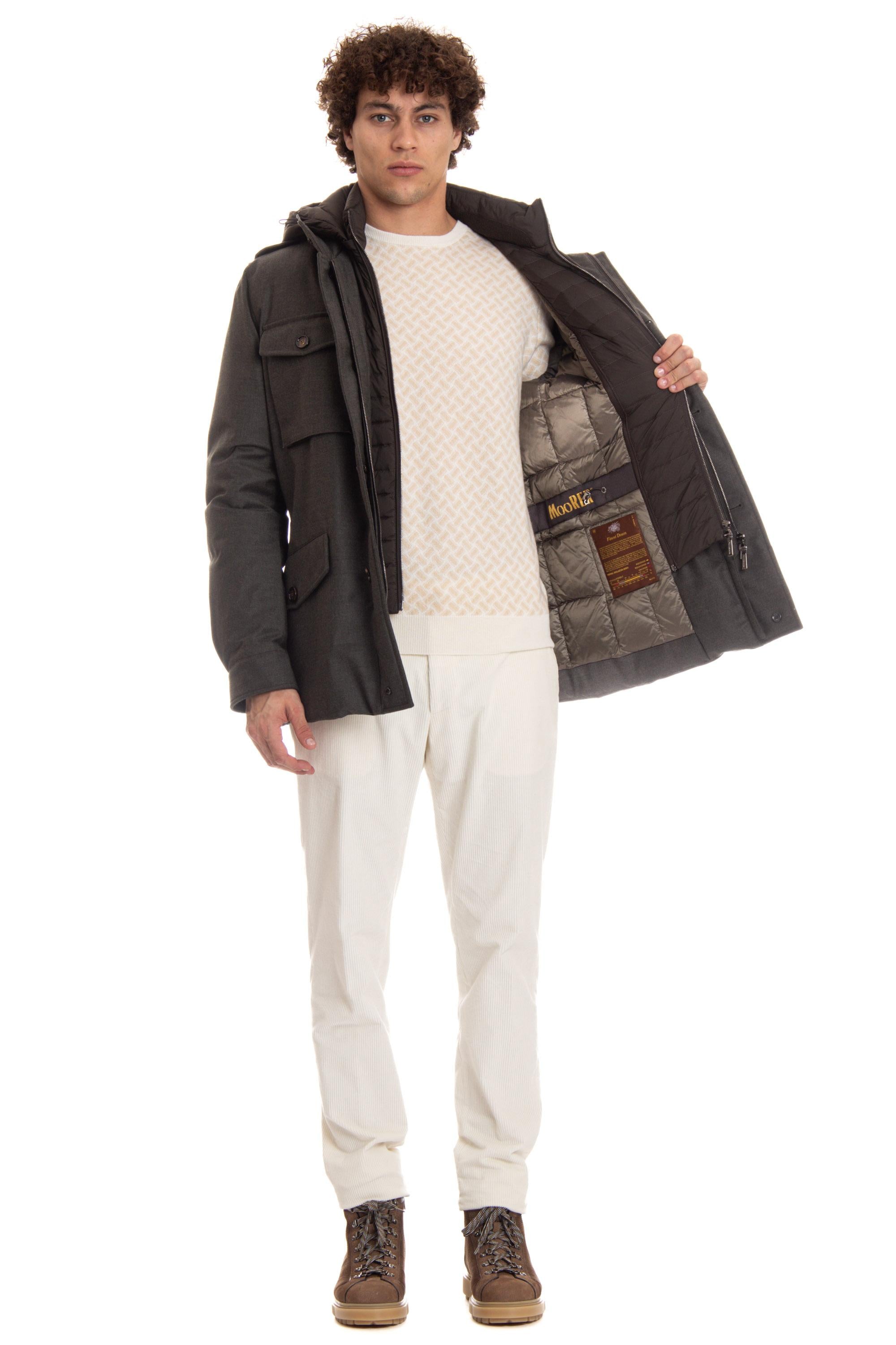 Moorer Sahariana in lana anti acqua modello Isac-LL ISAC-LL FOREST