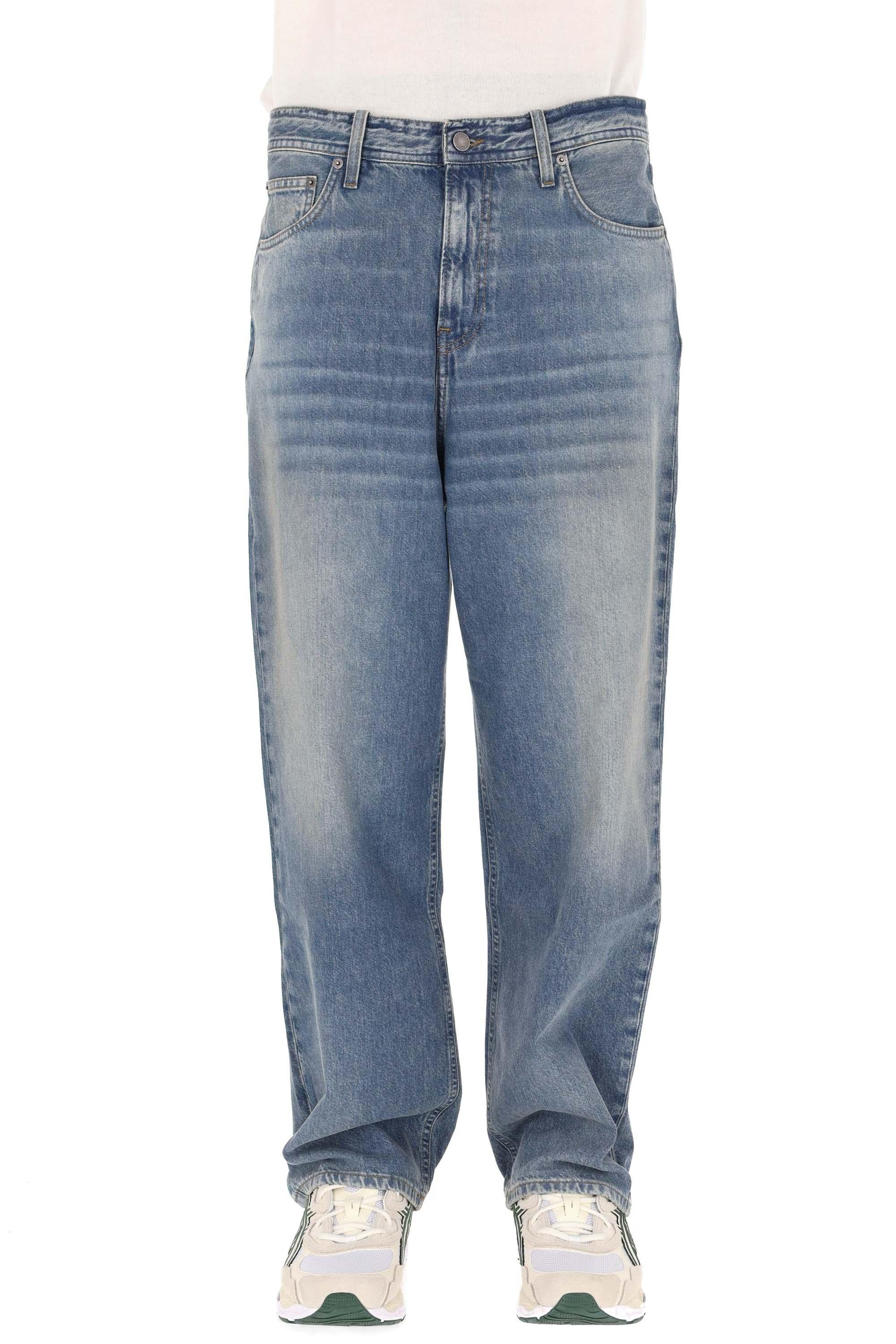 Haikure Jeans in puro cotone dusty blue mod. Ray 03263DF127 L0922