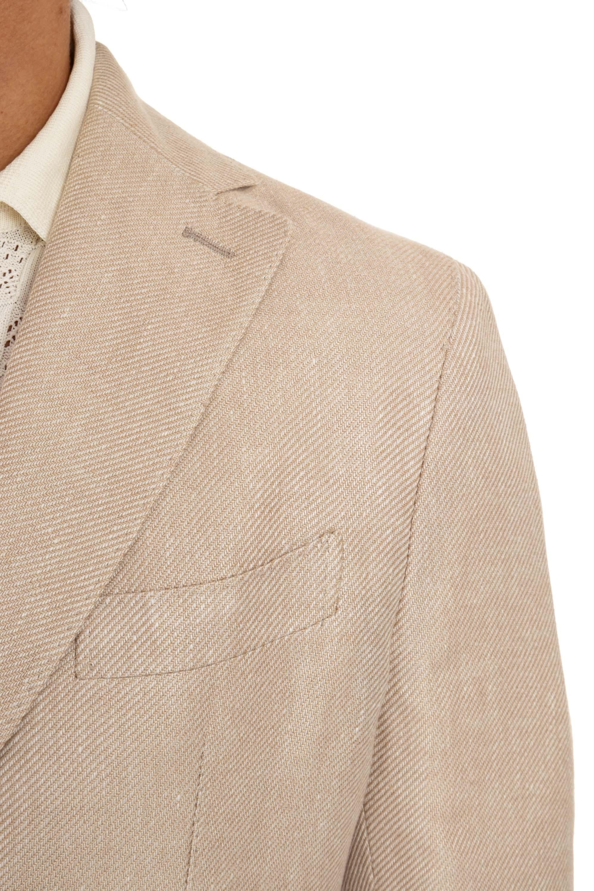 Abito sartoriale jogger in lana-lino-seta Zegna I75ABUC10 BT CC TES0G053 02N Eleventy