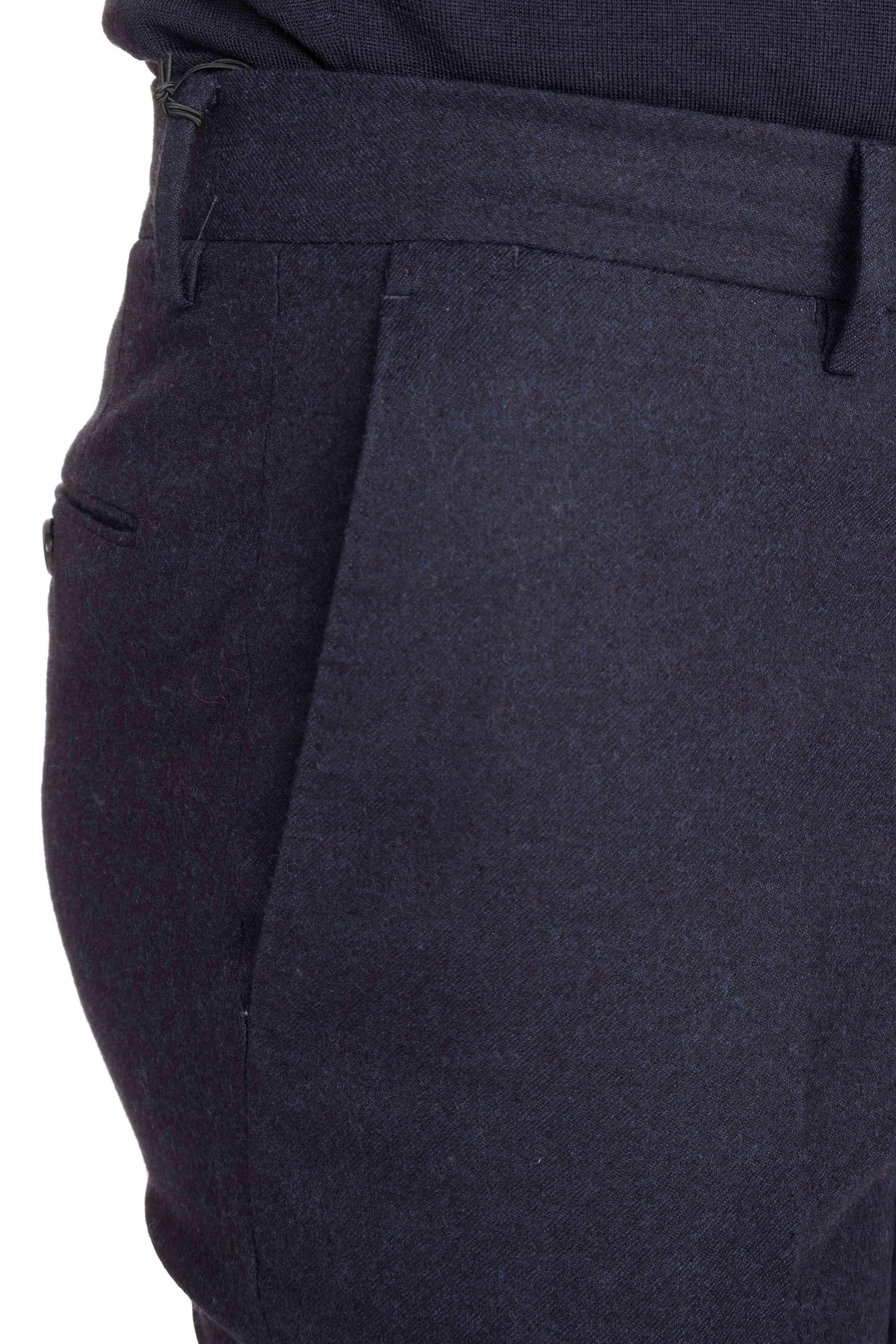 Pantalone in lana super 130's Slim fit fronte piatto VF01Z00CL1 FN13 0360 PT Torino
