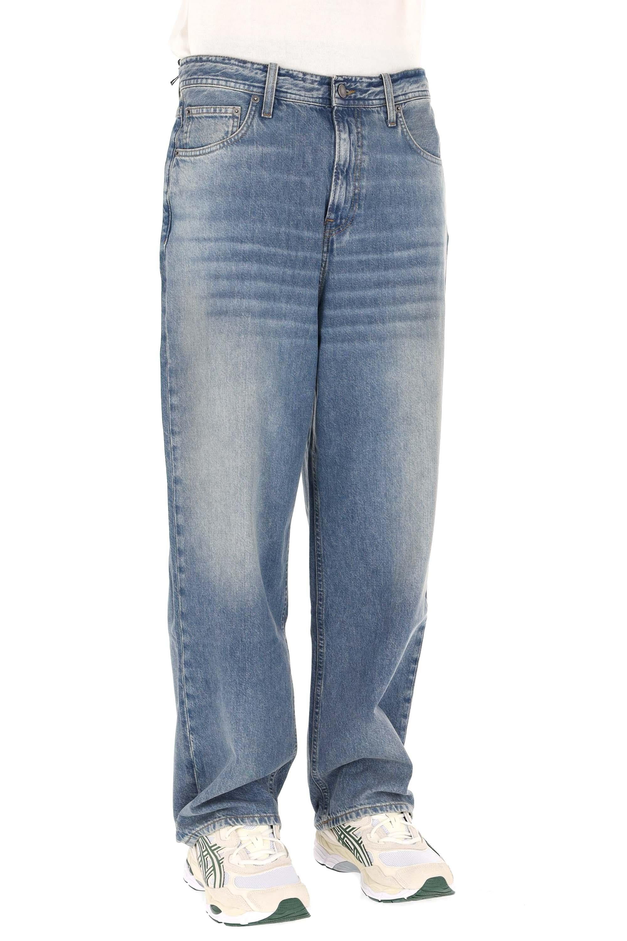 Haikure Jeans in puro cotone dusty blue mod. Ray 03263DF127 L0922