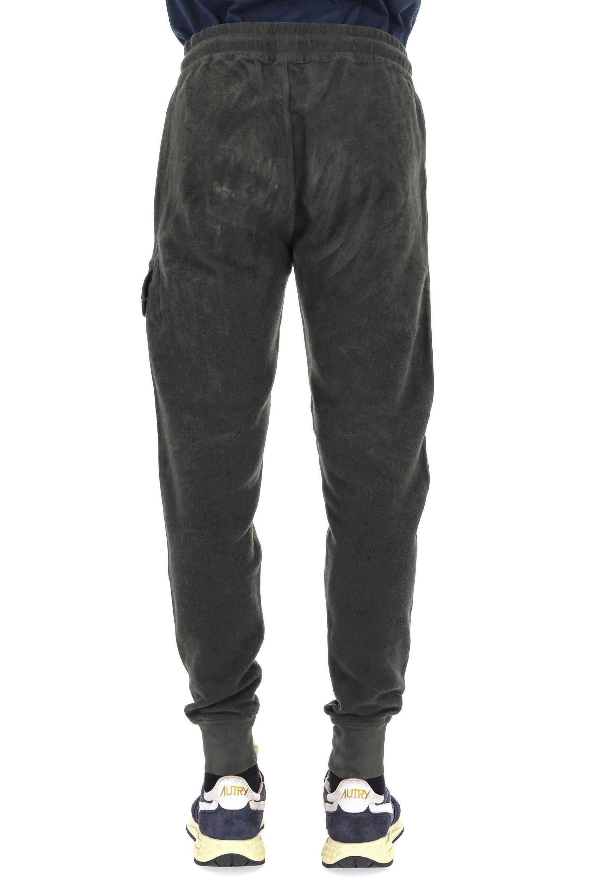 Pantalone felpa in cotone brushed MSP308A00-6614G/2 978 CP Company