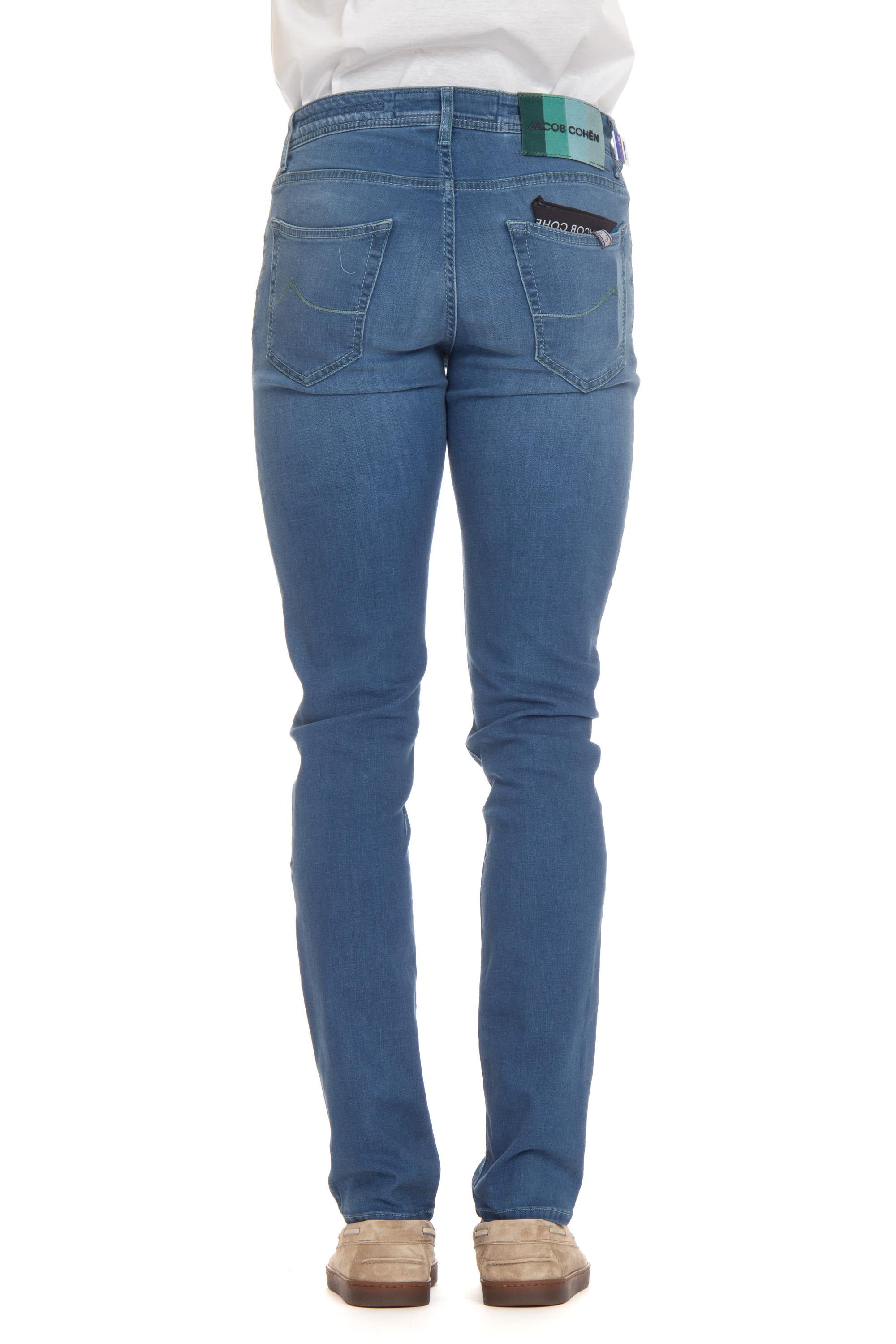 Jeans stretch etichetta righe Nick fit M06 32 P0009 NICK 728D Jacob Cohen