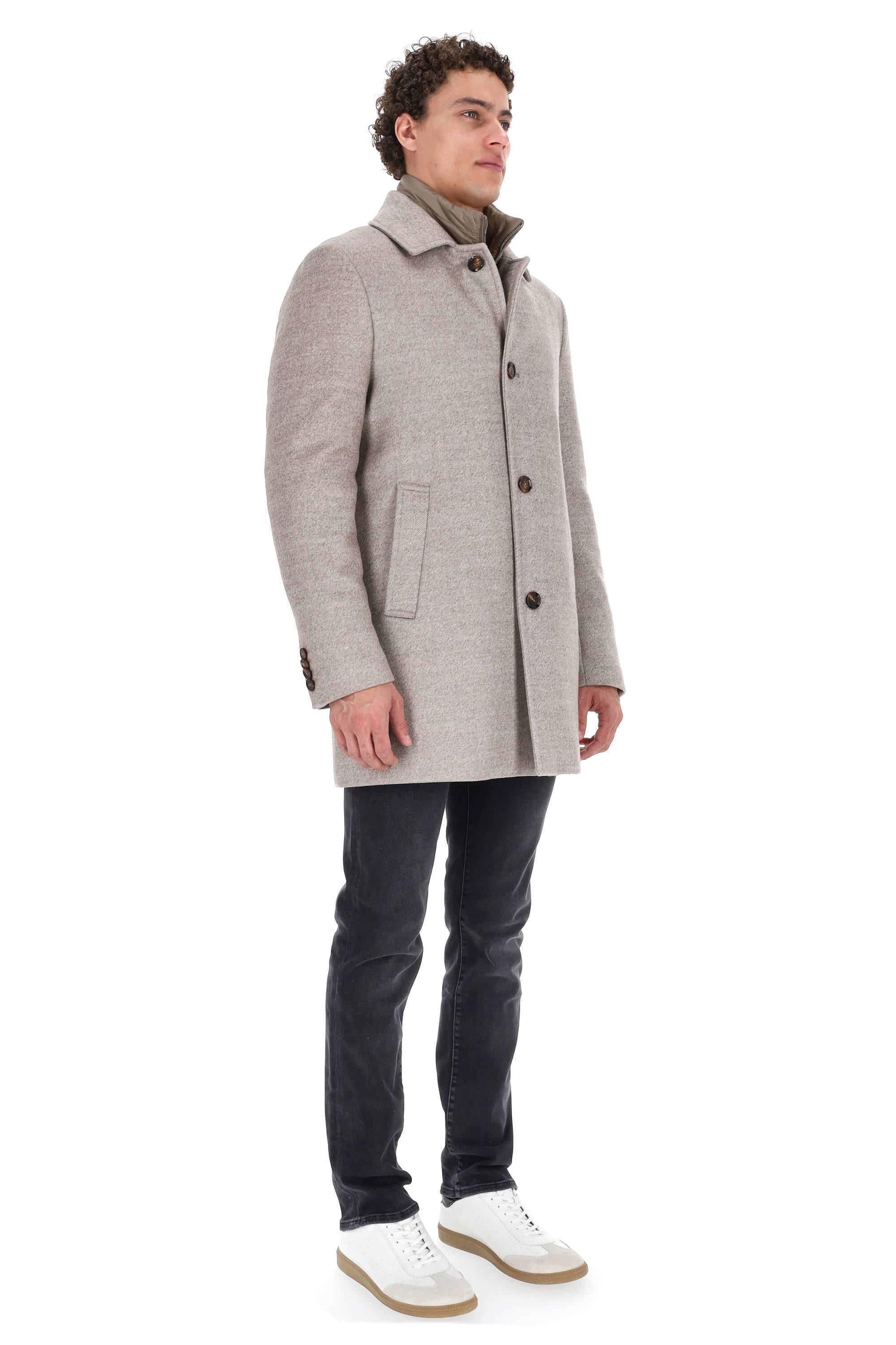 Moorer Cappotto in lana imbottito in piuma mod. Monferrato-L MONFERRATO-LP U0231