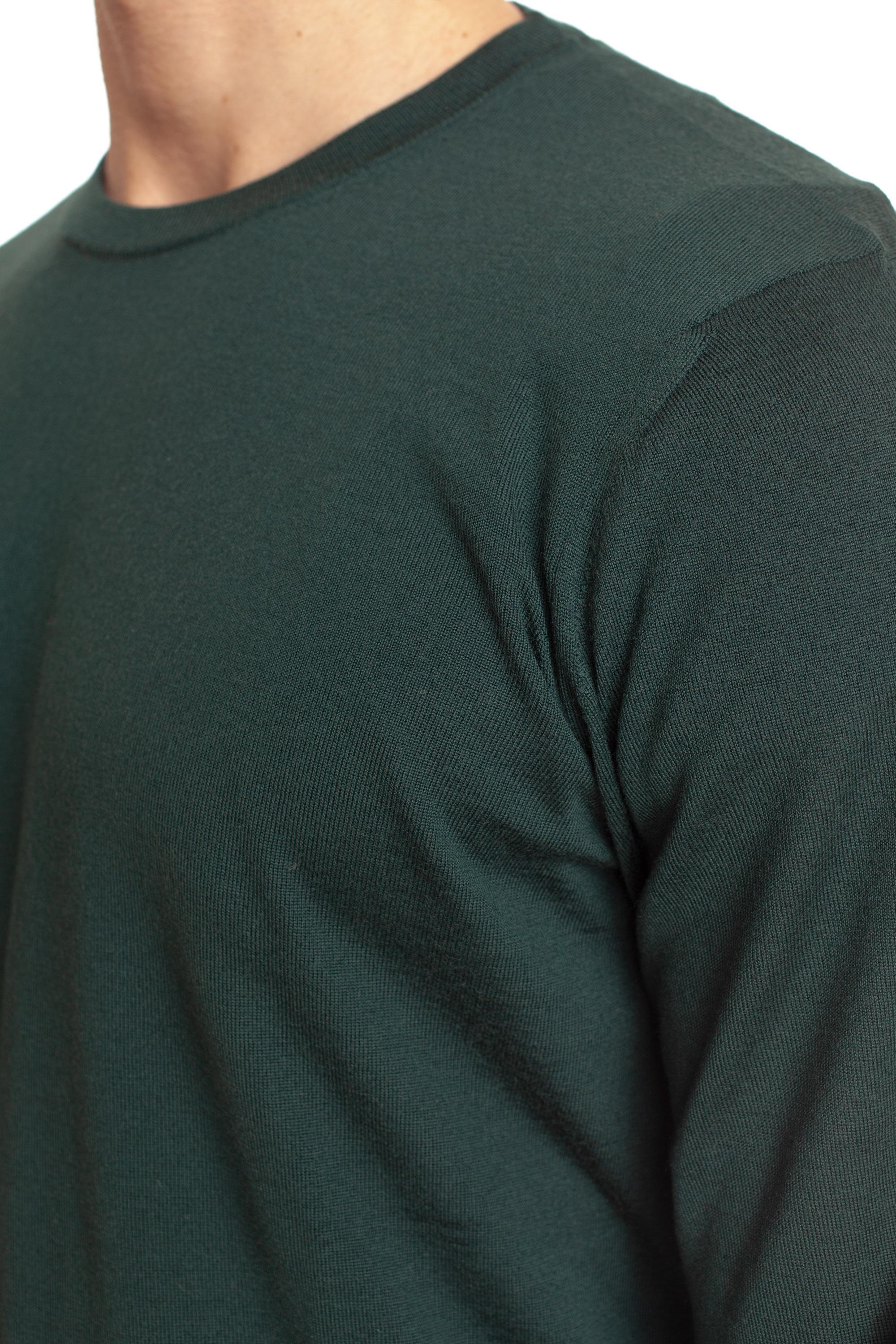 Maglia girocollo in lana fine super 140's D0D103. 495 Drumohr