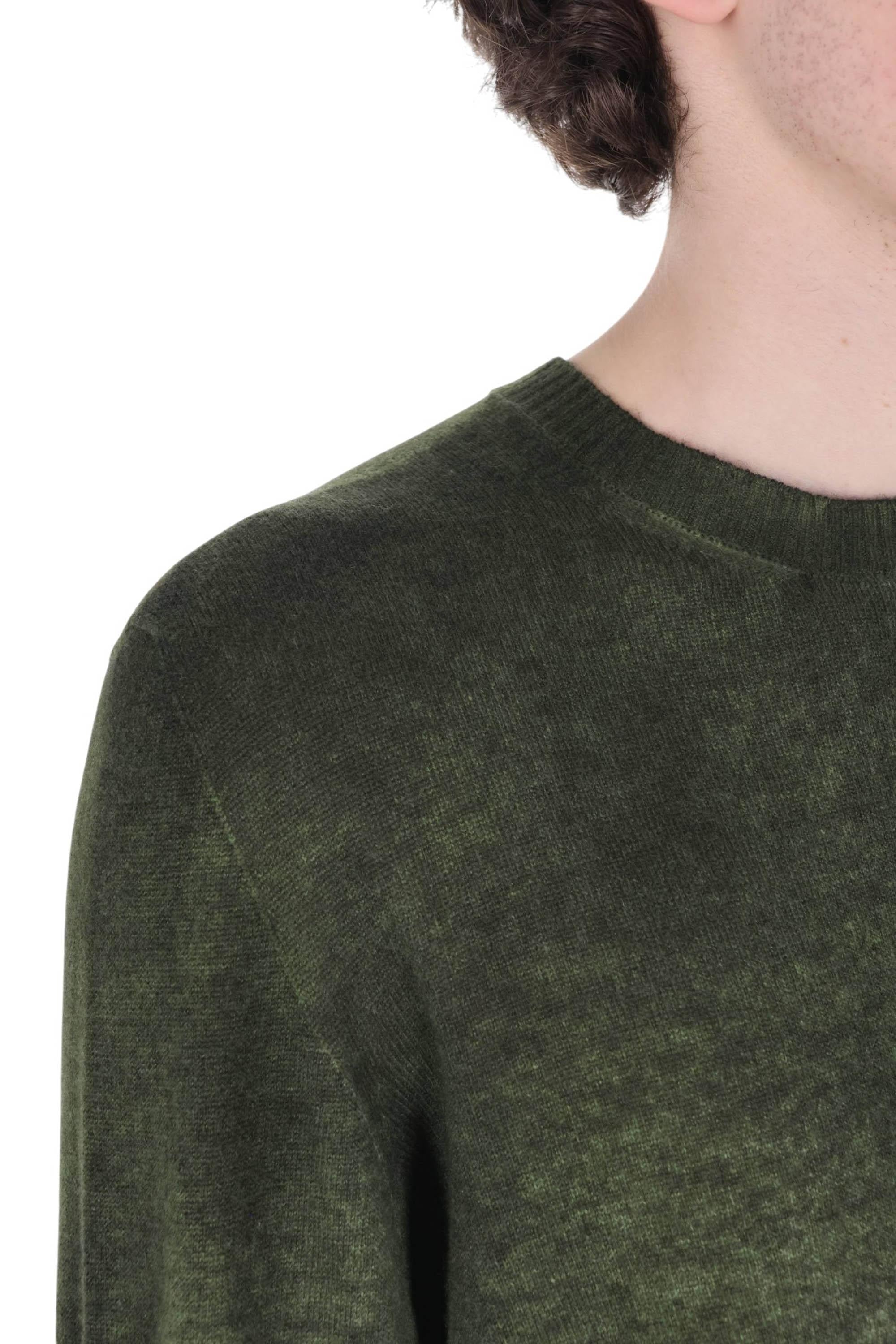Avant Toi Maglia girocollo reversibile in cashmere light 225WU3100CLIV-H V01135