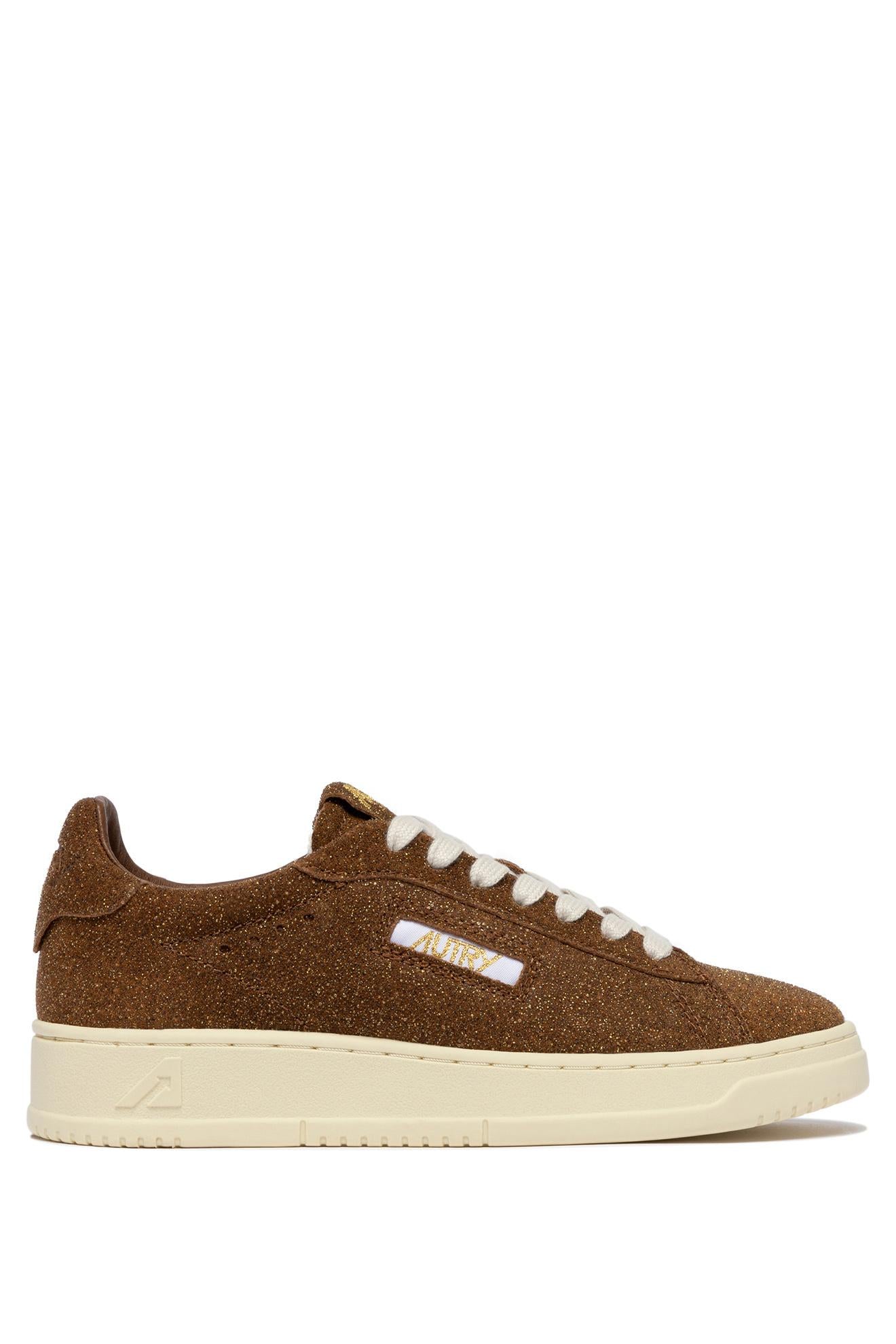 Autry Sneaker donna Dallas con strass ADLW US05 CIGAR/SILV