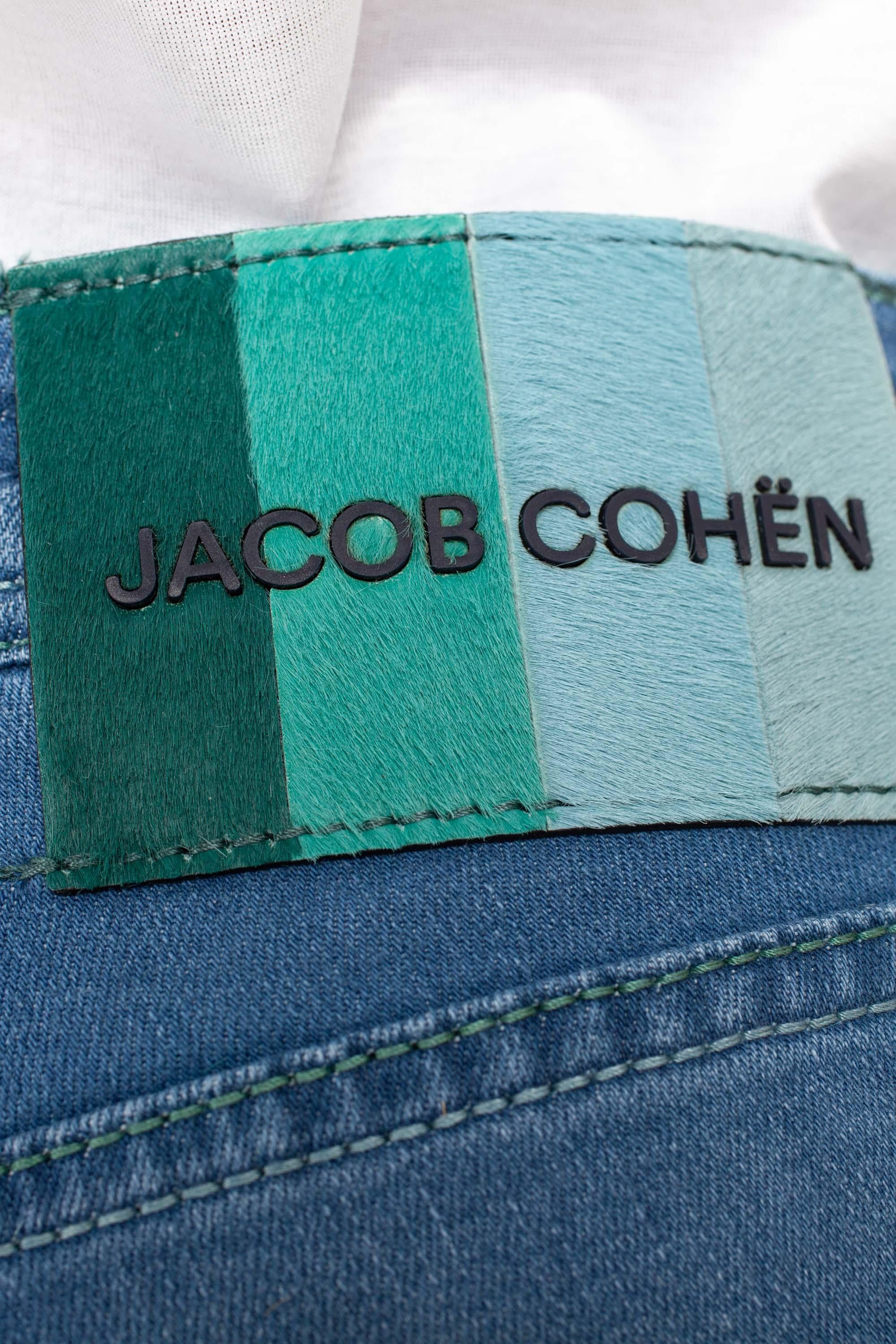 Jeans stretch etichetta righe Nick fit M06 32 P0009 NICK 728D Jacob Cohen