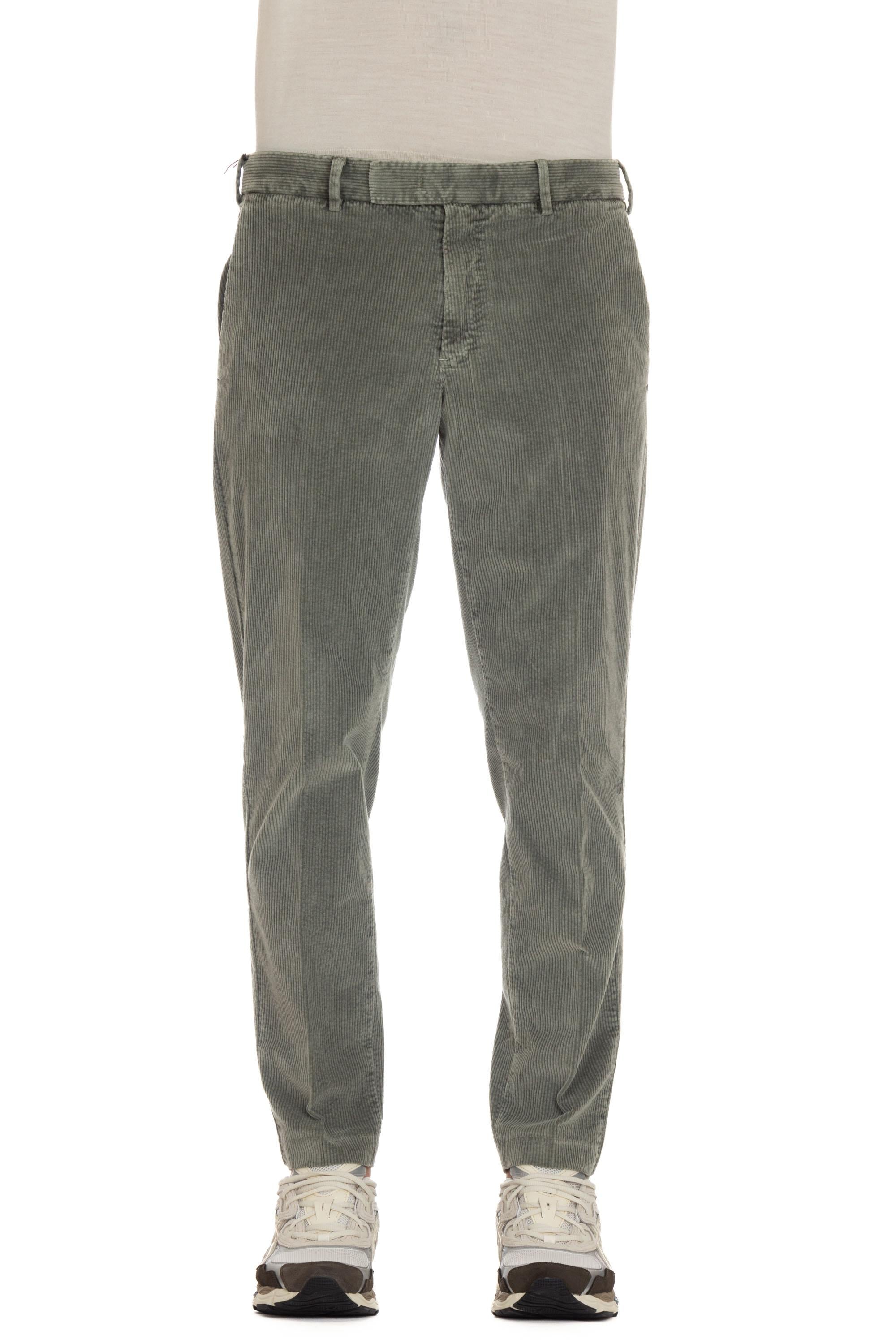 Pantalone in velluto coste 500 righe Rebel fit RTZ1Z00FWD TU87/4 N434 PT Torino
