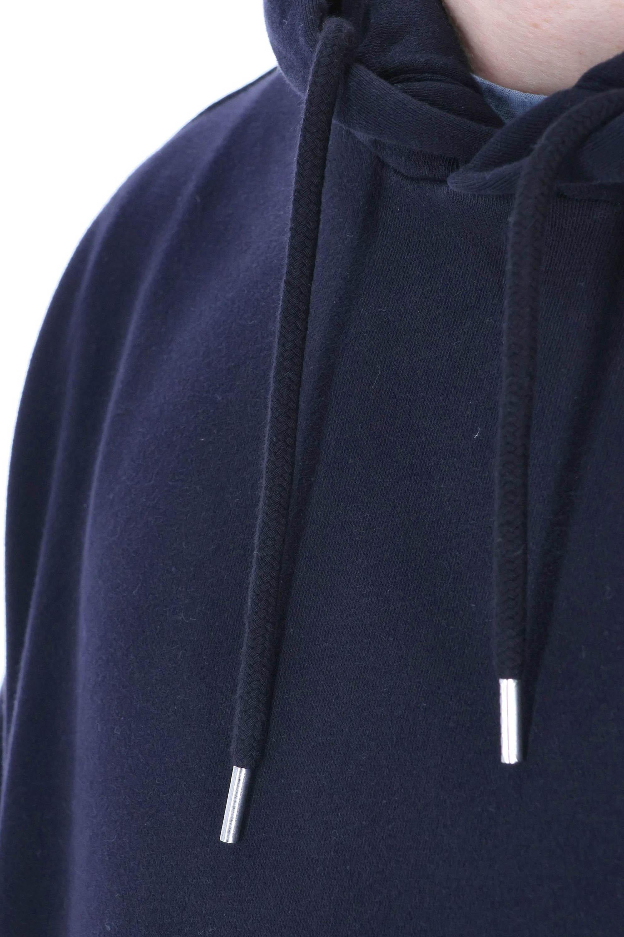 CP Company Felpa con cappuccio in cotone diagonale MSS099A11 0044G 888