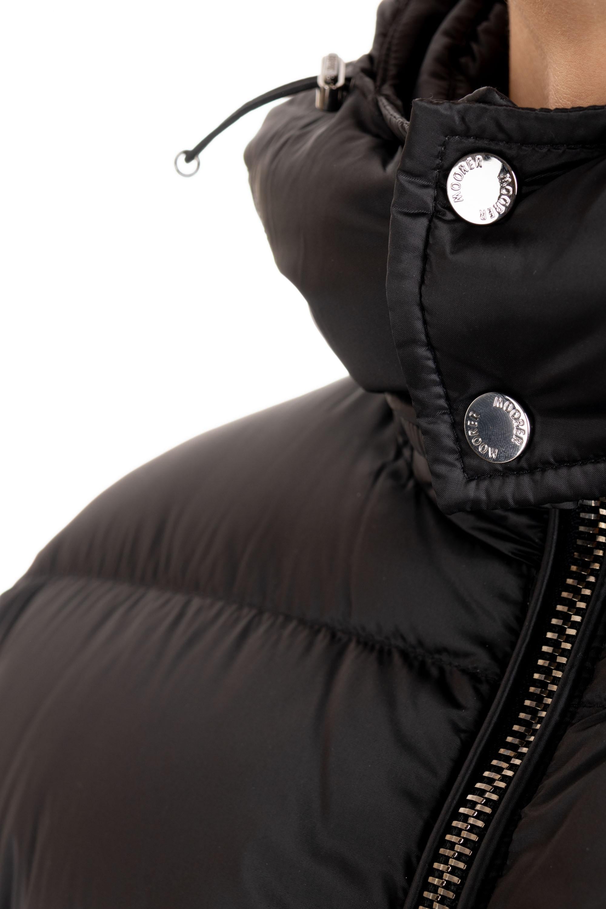 Moorer Piumino bomber mod. Brett-Sh BRETT-SH 5 NERO